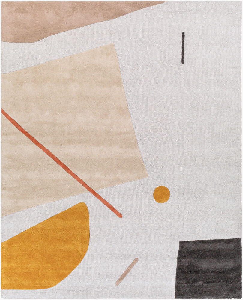 Emma Handmade Rug — Black/Brown