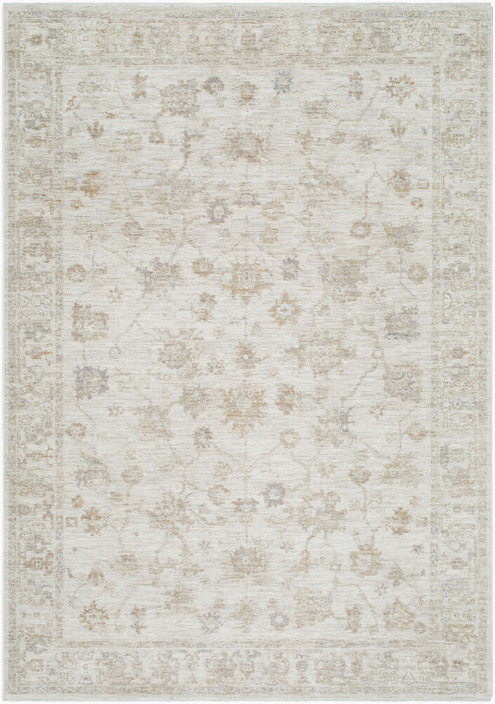 Emory Machine Woven Rug — Cream/Ivory
