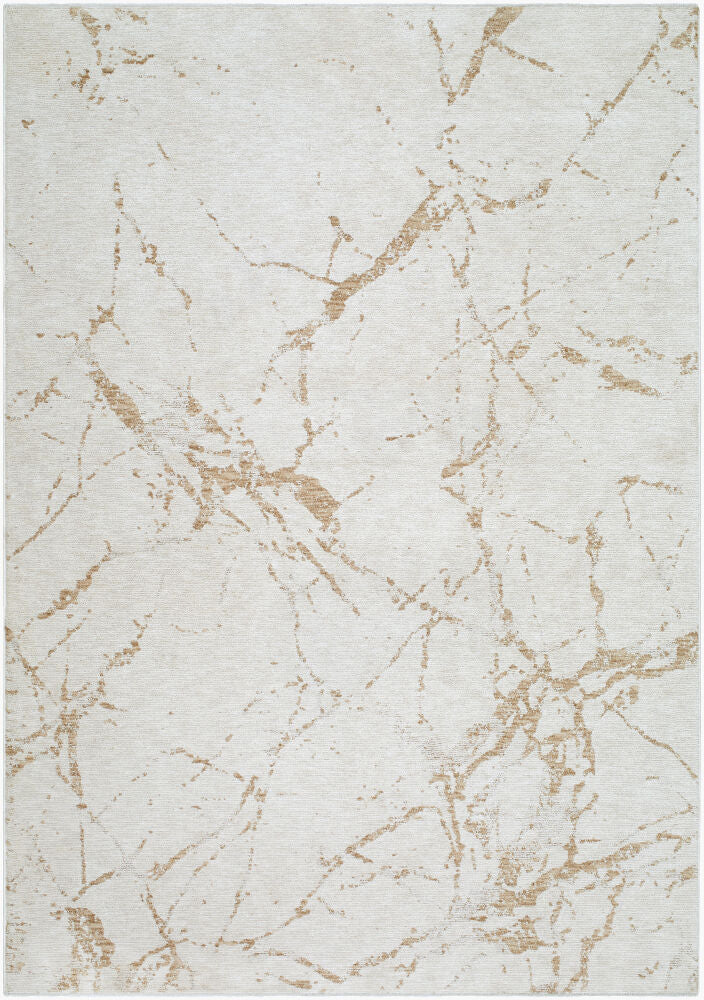 Emory Machine Woven Rug — Cream/Ivory