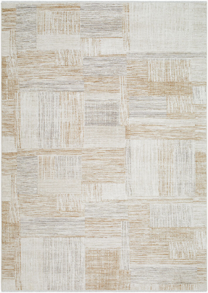 Emory Machine Woven Rug — Cream/Ivory
