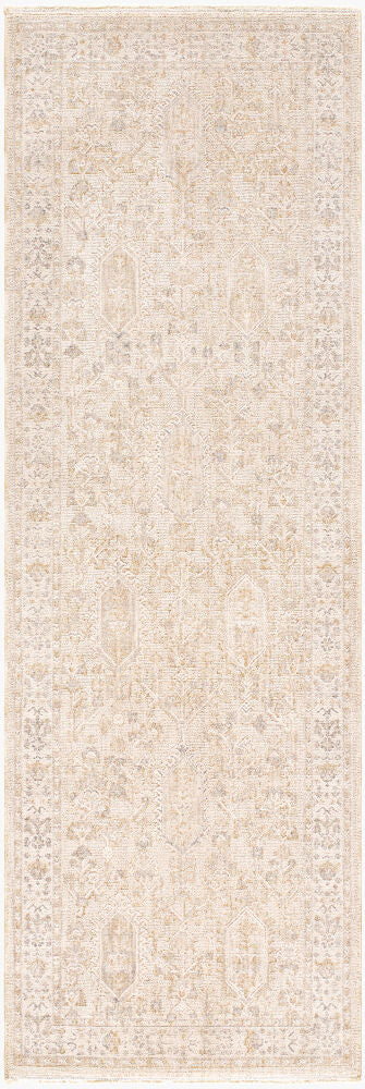 Emory Machine Woven Rug — Cream/Ivory