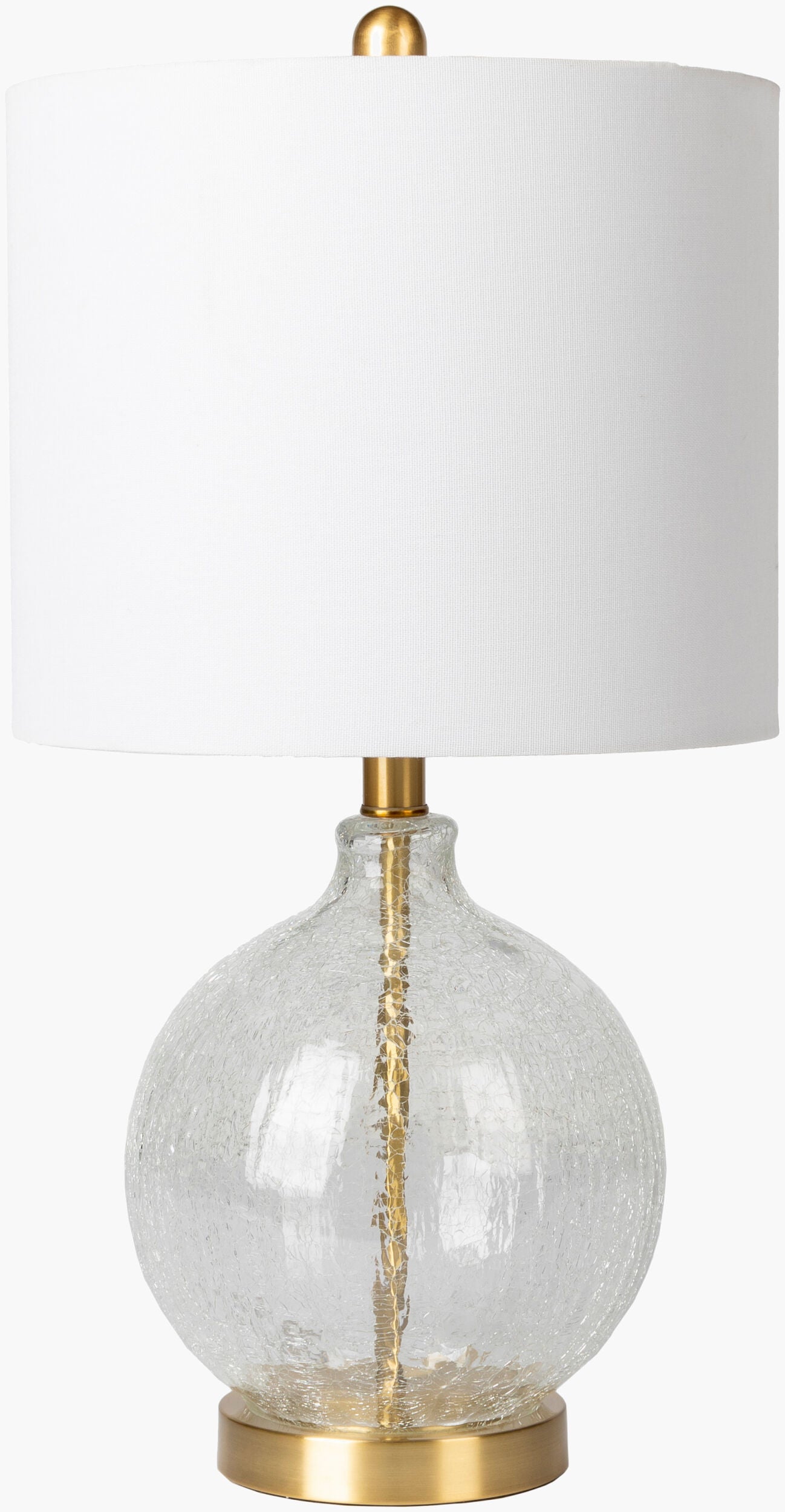 Enid Accent Table Lamp — Clear
