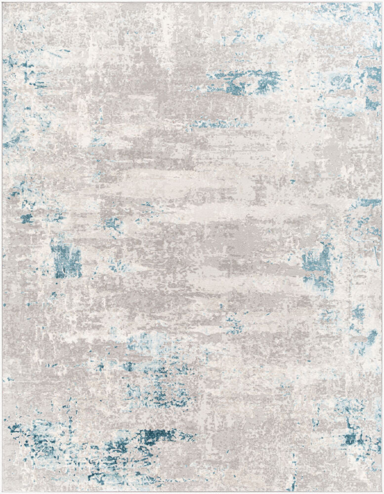 Enfield Machine Woven Rug — Charcoal/Cream