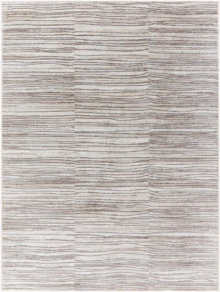 Enfield Machine Woven Rug — Ivory/Light Beige