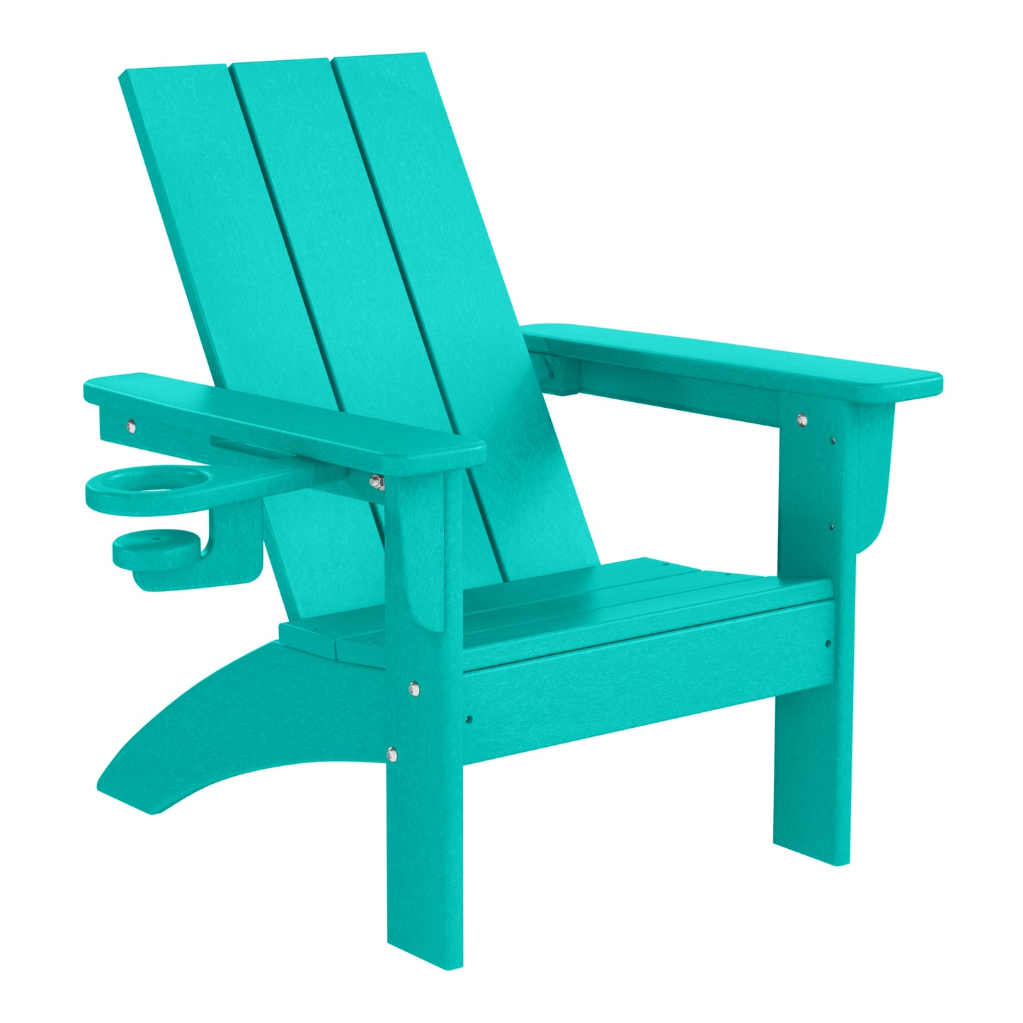 Tiny Terraces Kids Adirondack Chair with Cup Holder (Set of 2) Seahawk Designs Kids Adirondack Chairs