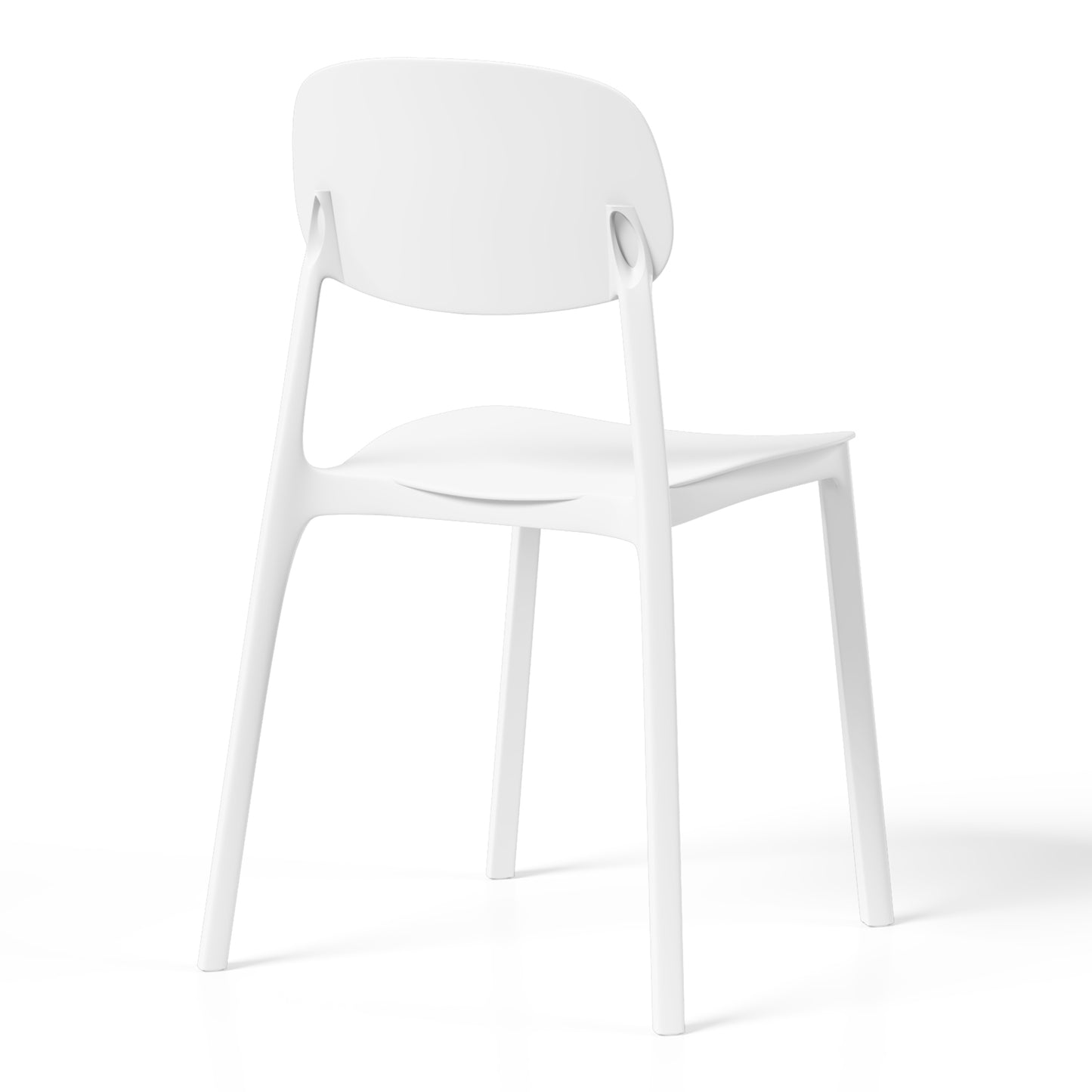 Polyform Stacking Dining Side Chair (Set of 2) Seahawk Designs Patio Dining Chairs