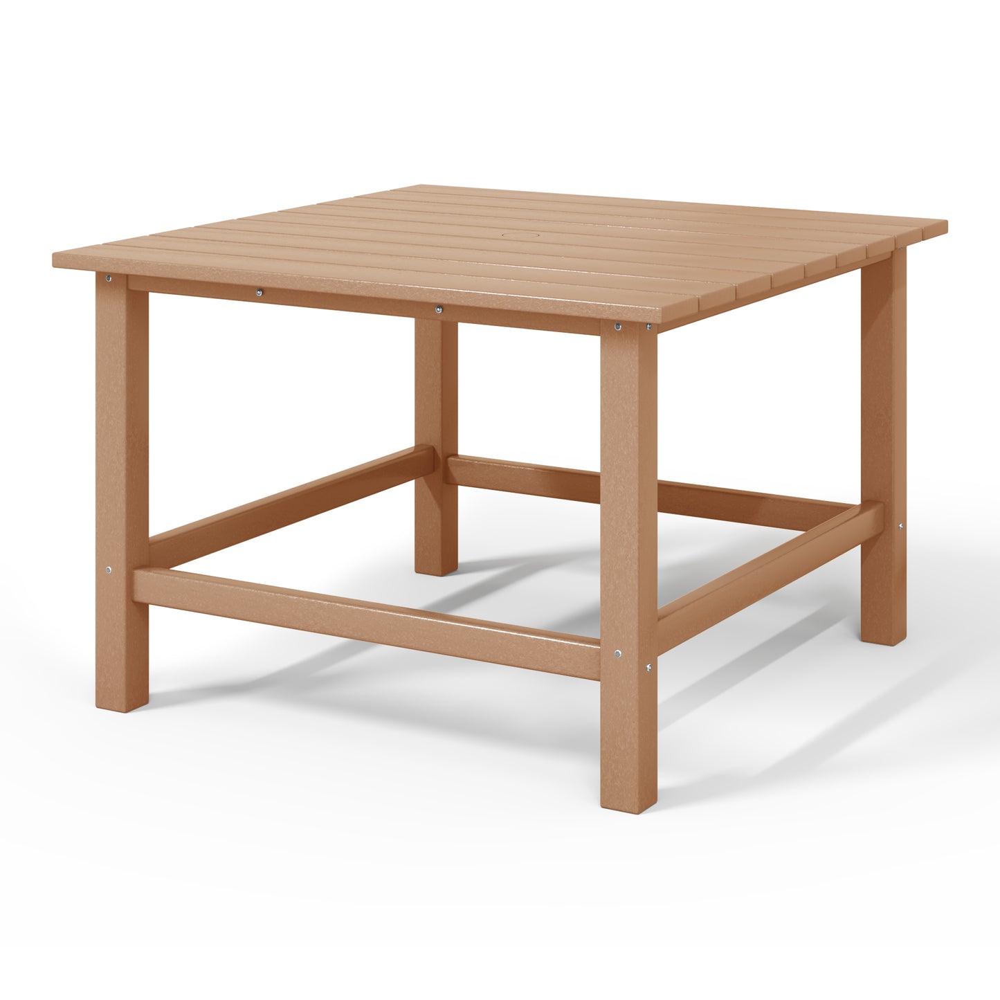 Tiny Terraces Kids' All-Weather Outdoor Square Dining Table (31" Top) Seahawk Designs Kids Patio Dining Tables