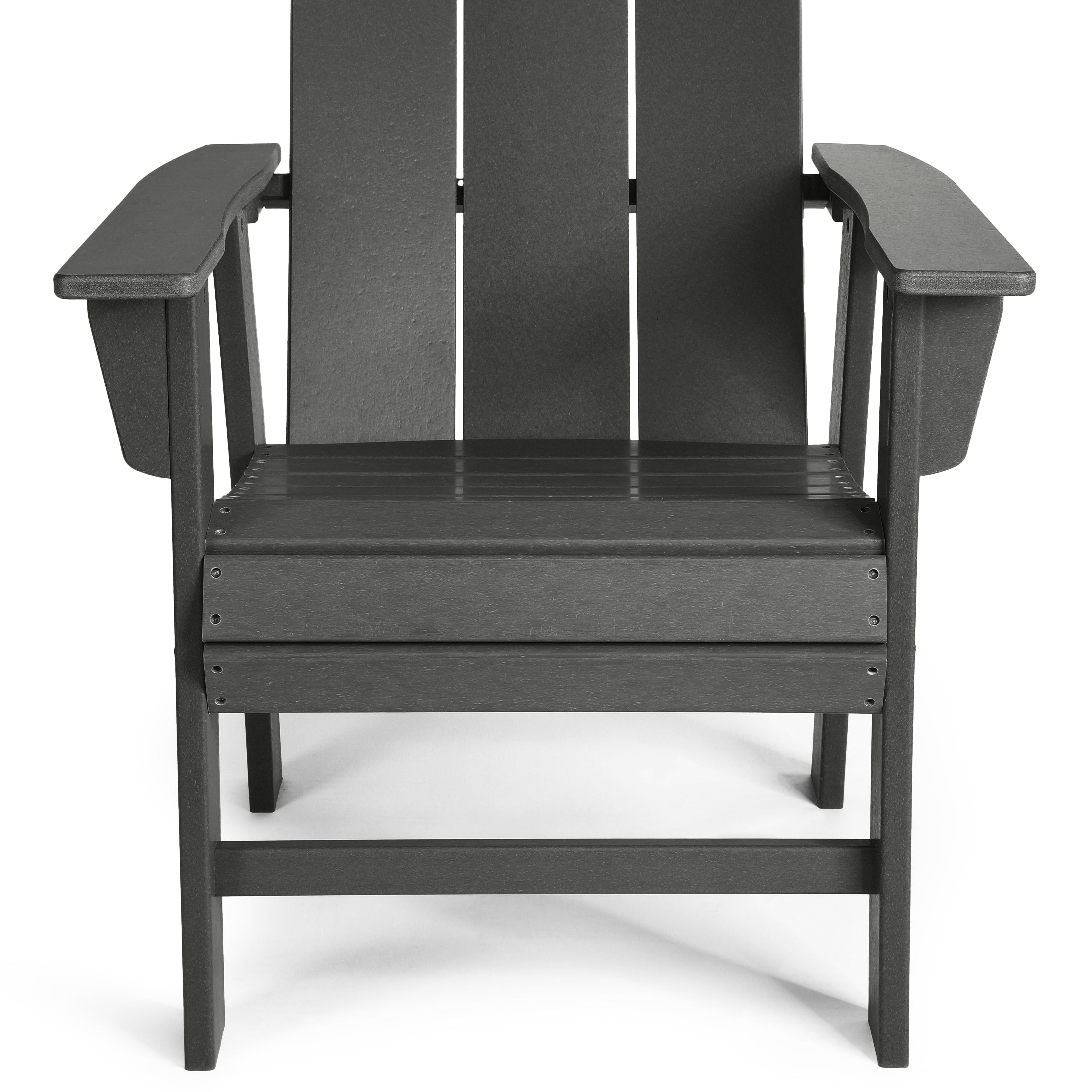 Malibu Modern All-Weather Outdoor Contoured Adirondack Dining Chair Seahawk Designs Patio Dining Chairs