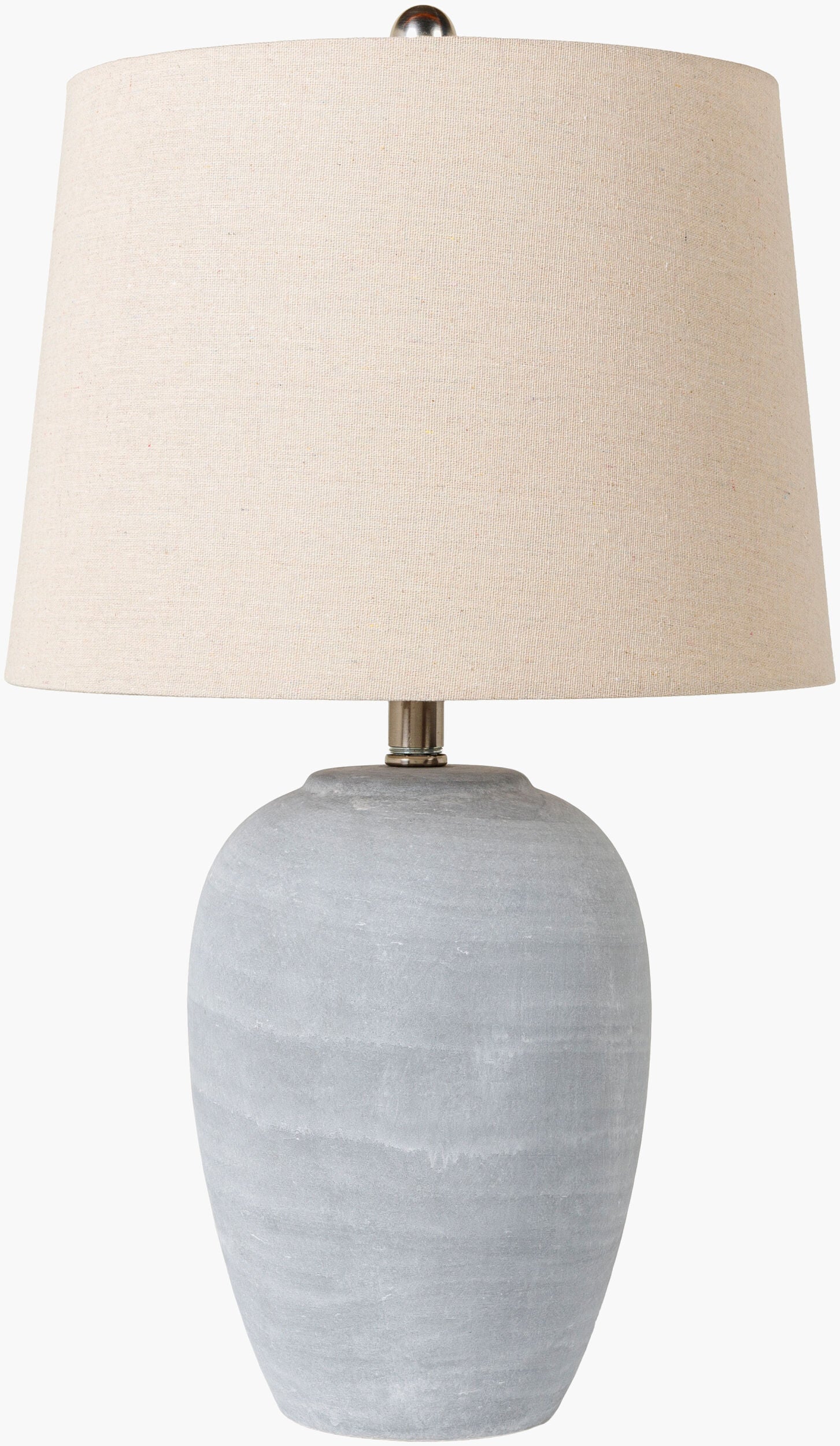 Matera Accent Table Lamp — Gray