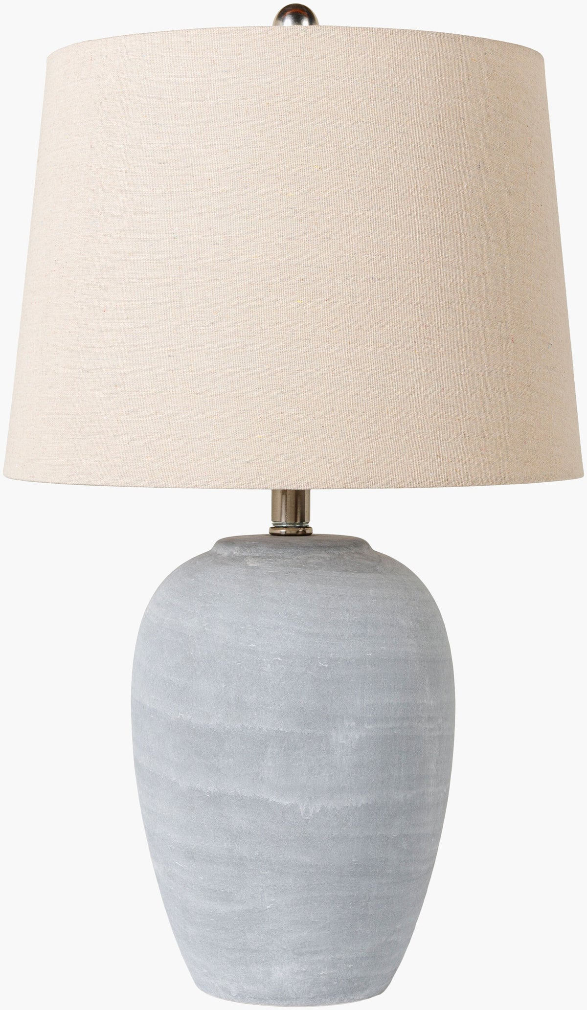 Matera Accent Table Lamp — Gray