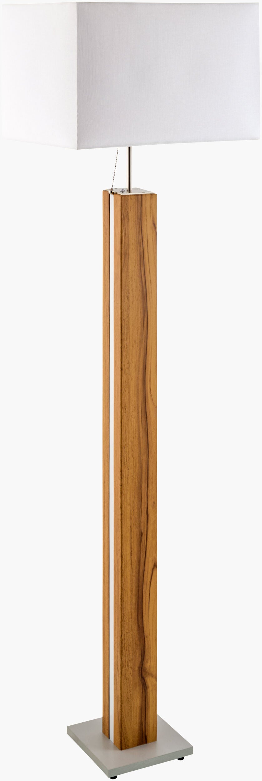 Edria Accent Floor Lamp — Brown