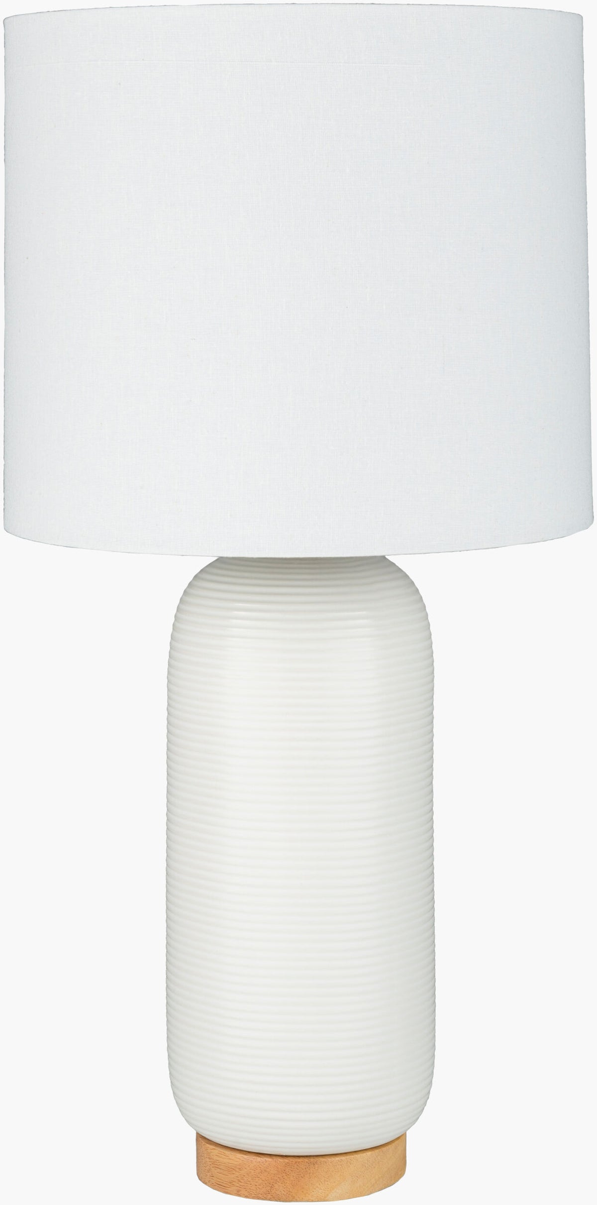 Everly Accent Table Lamp — White