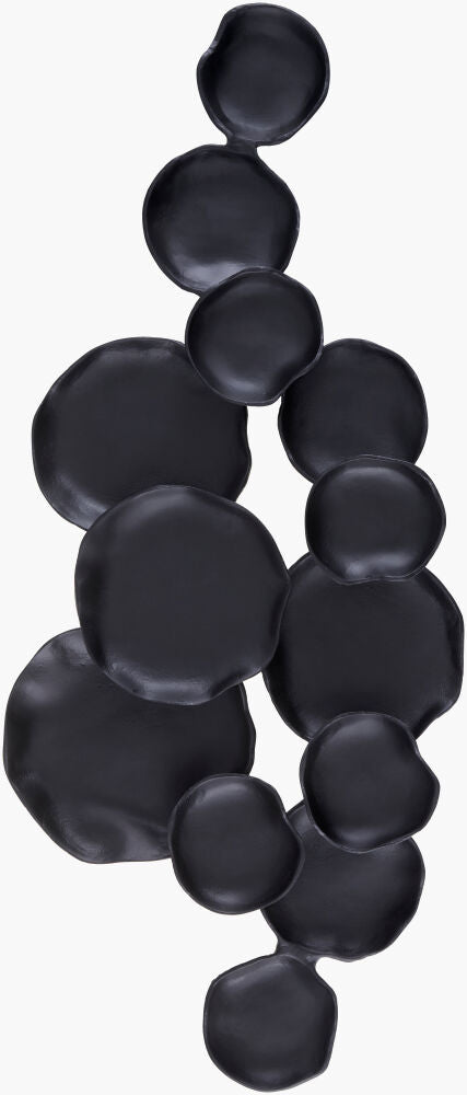 Ersa Wall Sculpture — Black