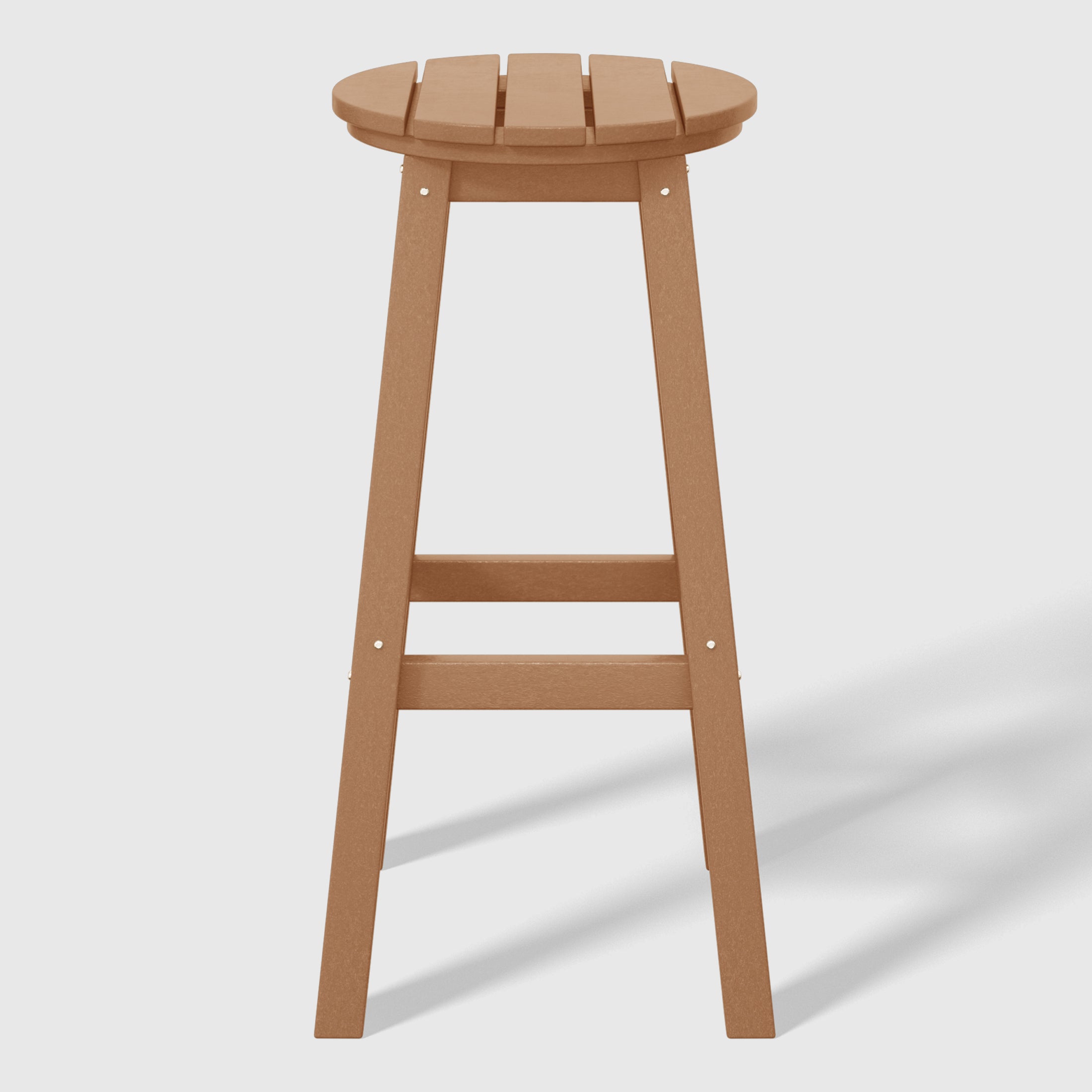 Stockholm All-Weather Outdoor Round Bar Stool (29" Height) Seahawk Designs Patio Bar & Counter Stools