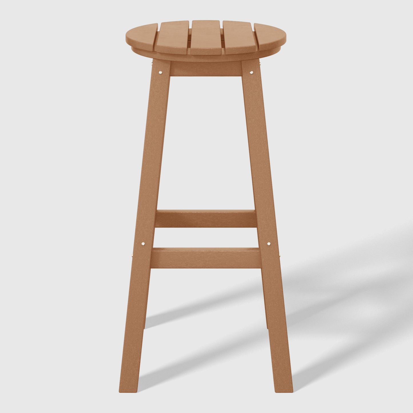 Stockholm All-Weather Outdoor Round Bar Stool (29" Height) Seahawk Designs Patio Bar & Counter Stools