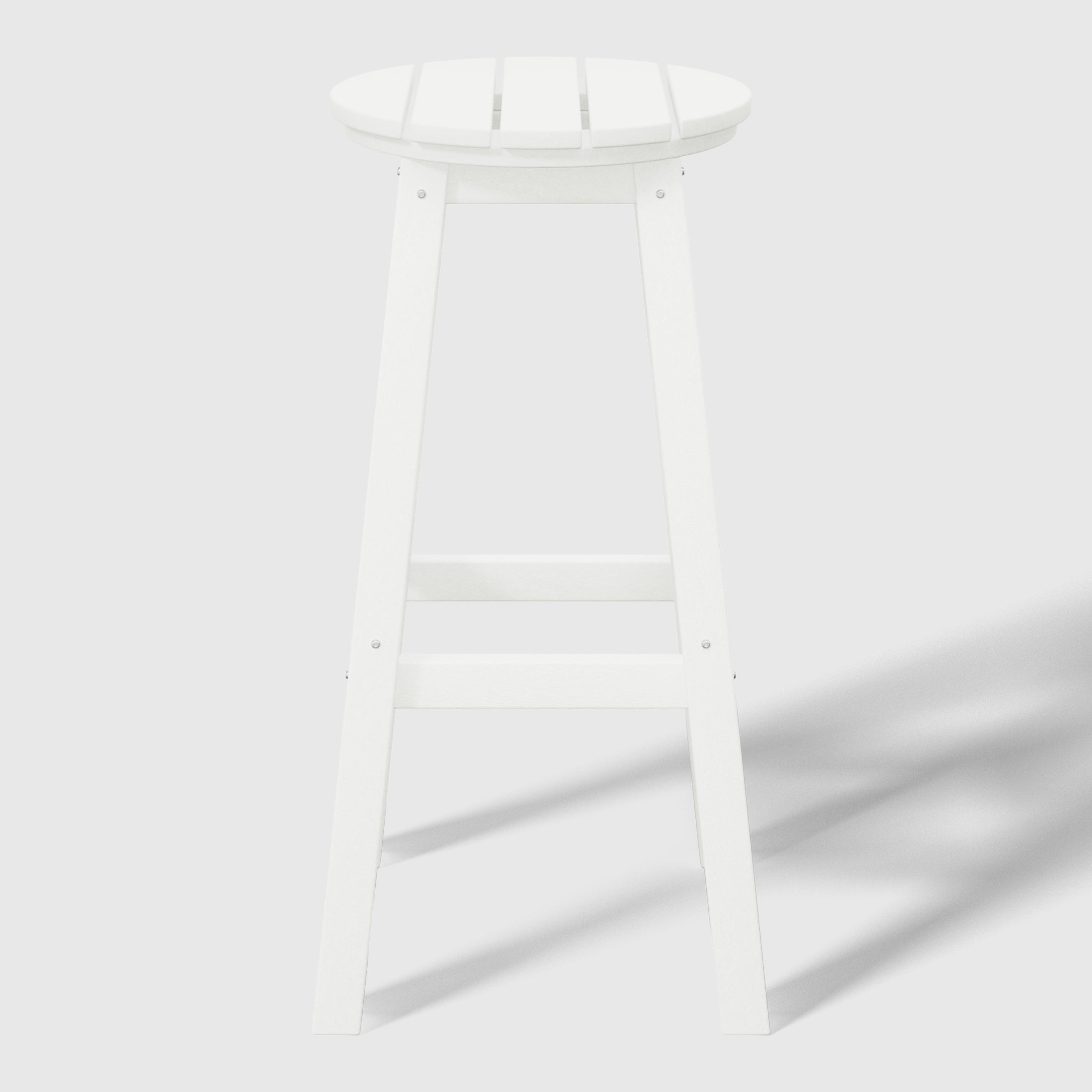 Stockholm All-Weather Outdoor Round Bar Stool (29" Height) Seahawk Designs Patio Bar & Counter Stools