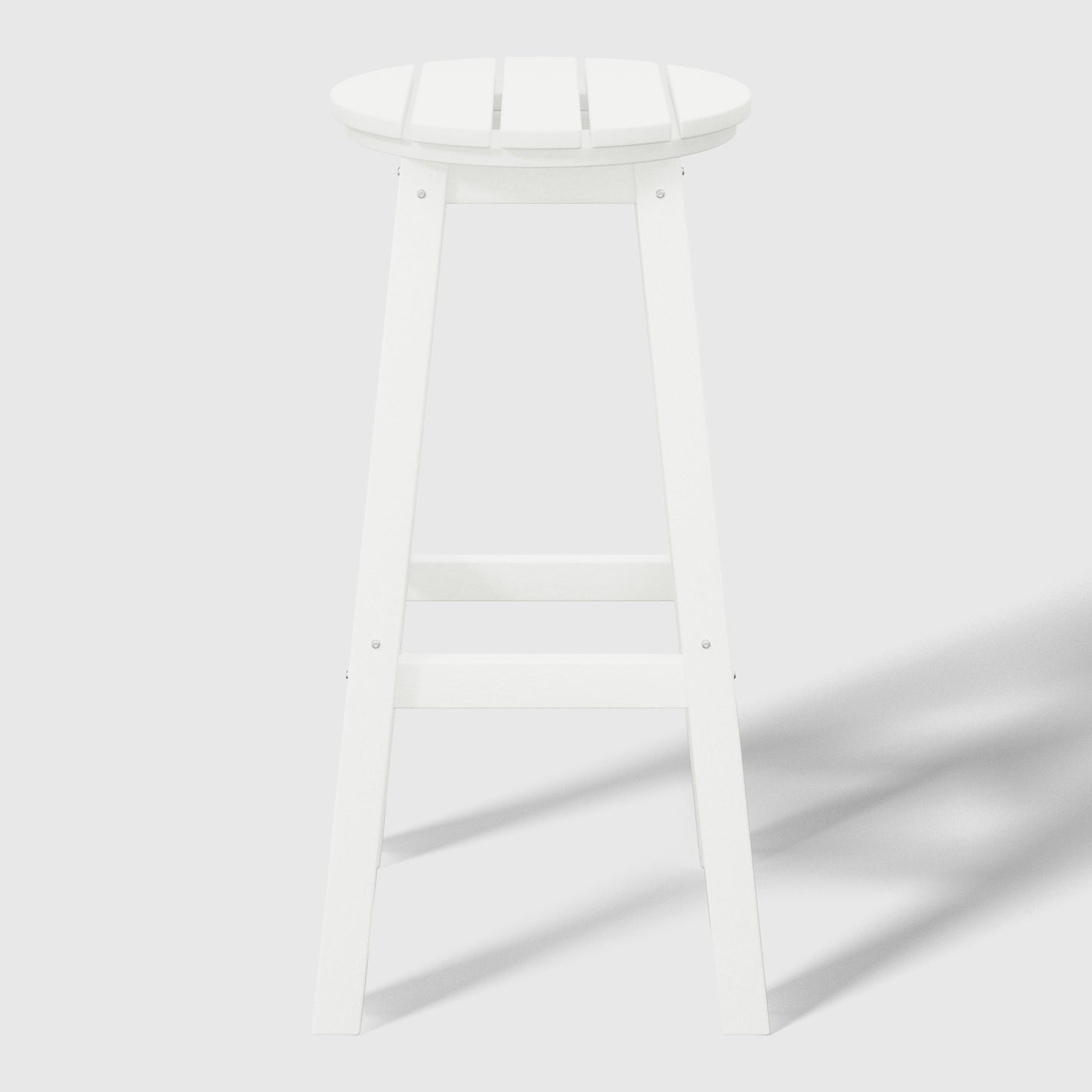 Stockholm All-Weather Outdoor Round Bar Stool (29" Height) Seahawk Designs Patio Bar & Counter Stools