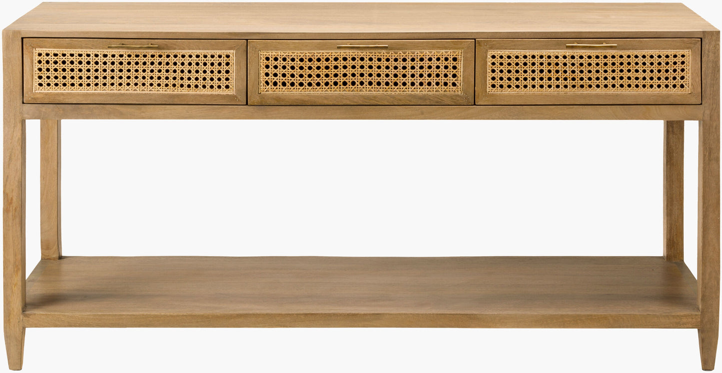 Etewah Console Table — Brown