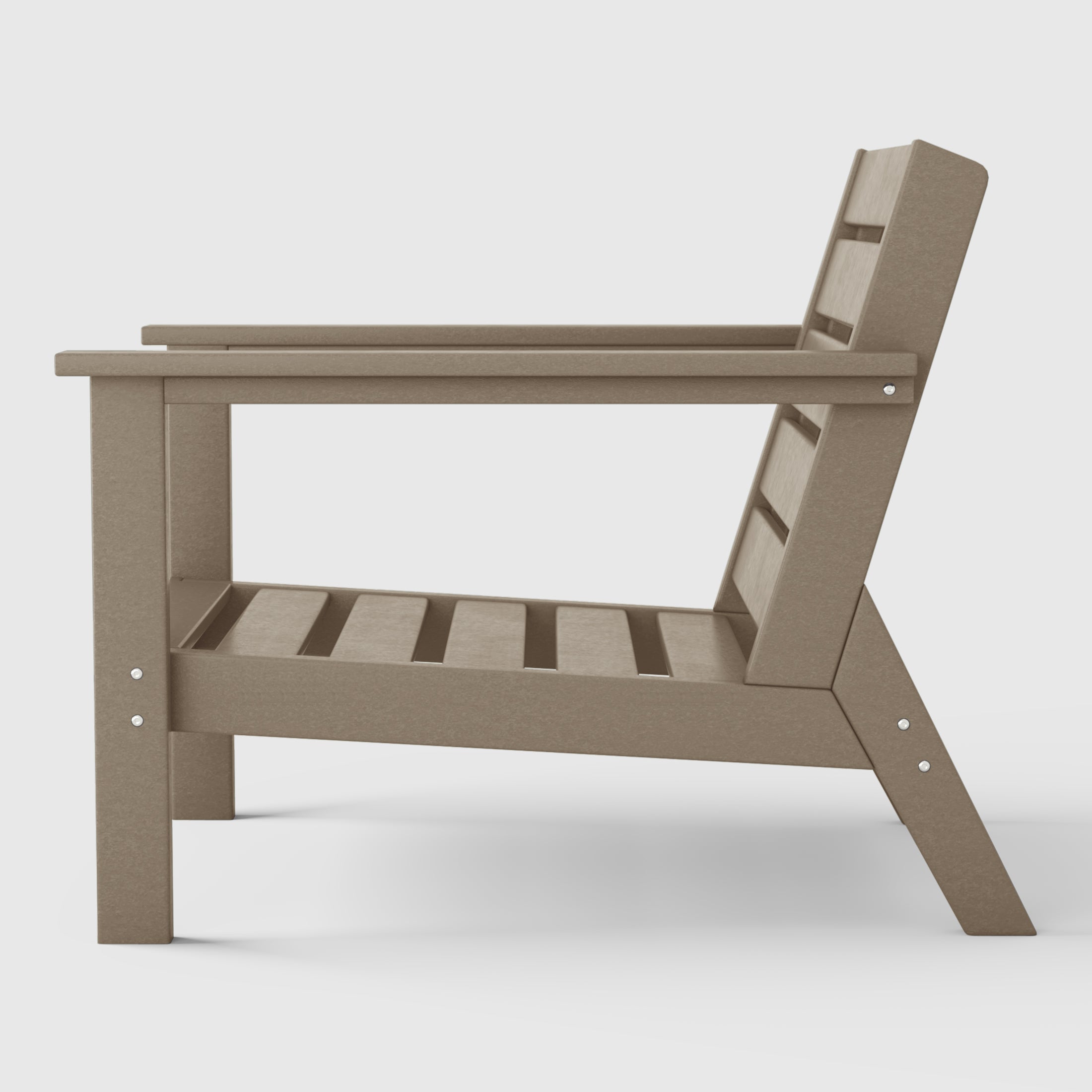 Scottsdale All-Weather Outdoor Modular Deep Seating Arm Chair (with Optional Cushions) Seahawk Designs Patio Chairs