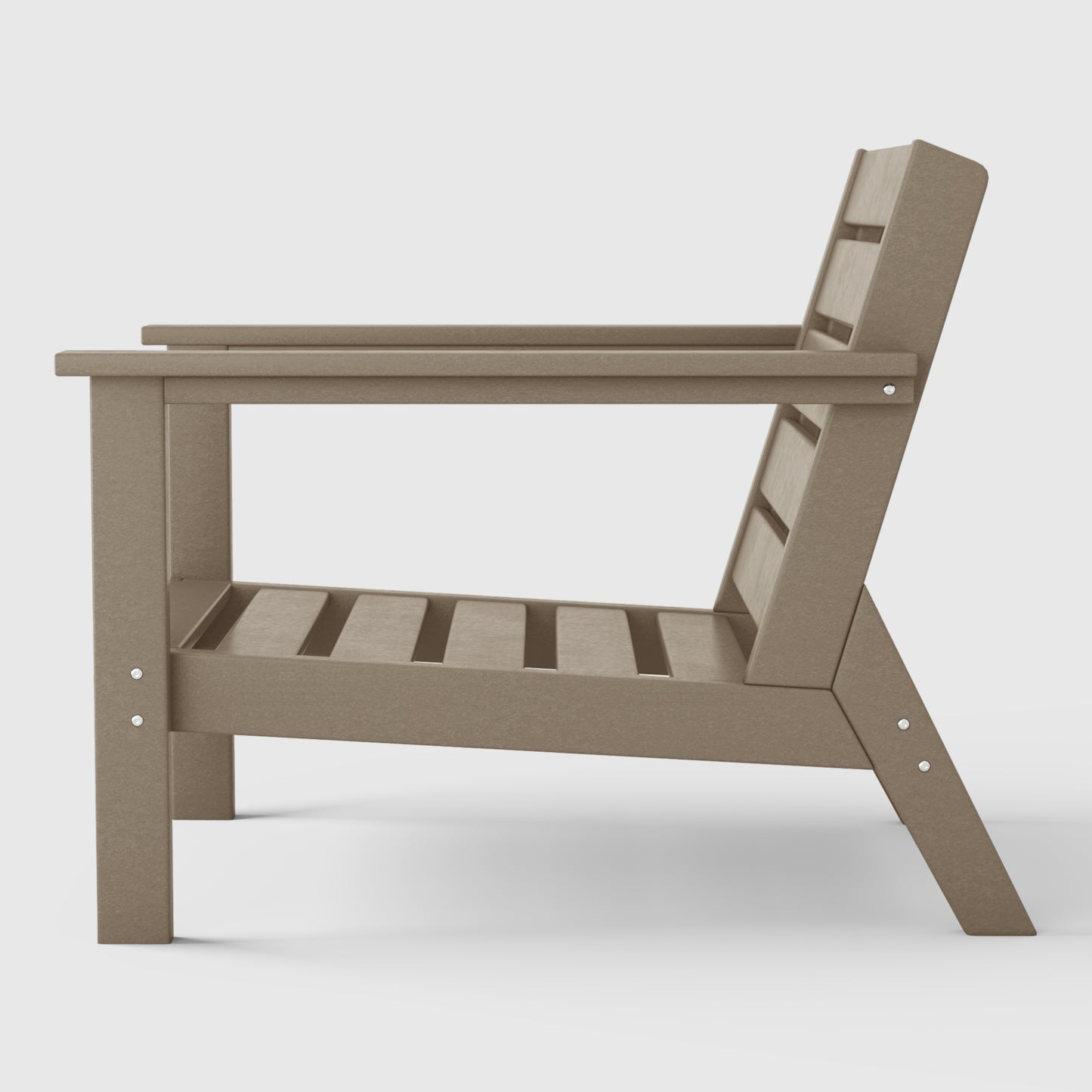 Scottsdale All-Weather Outdoor Modular Deep Seating Arm Chair (with Optional Cushions) Seahawk Designs Patio Chairs