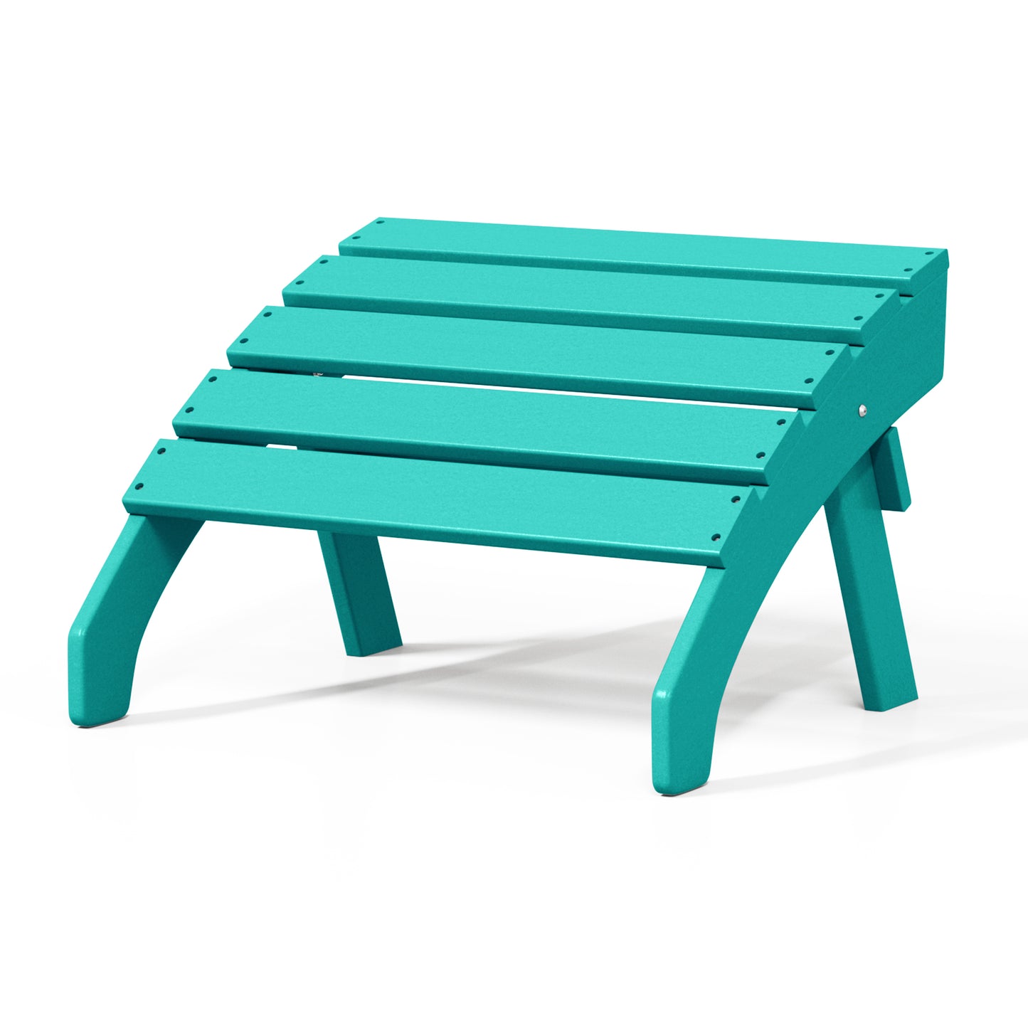 Westport All-Weather Outdoor Adirondack Folding Foot Rest/Ottoman Seahawk Designs Patio Ottomans