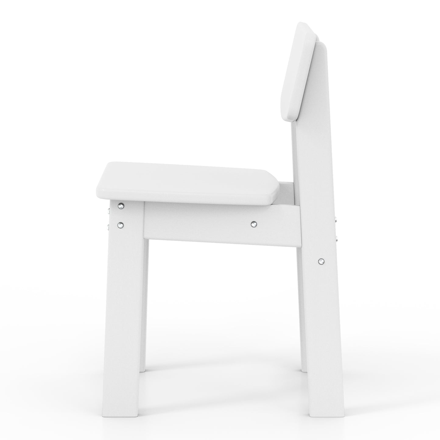 Tiny Terraces Essentials Kids' All-Weather Outdoor Dining Chair (Set of 2) Seahawk Designs Kids Patio Dining Chairs