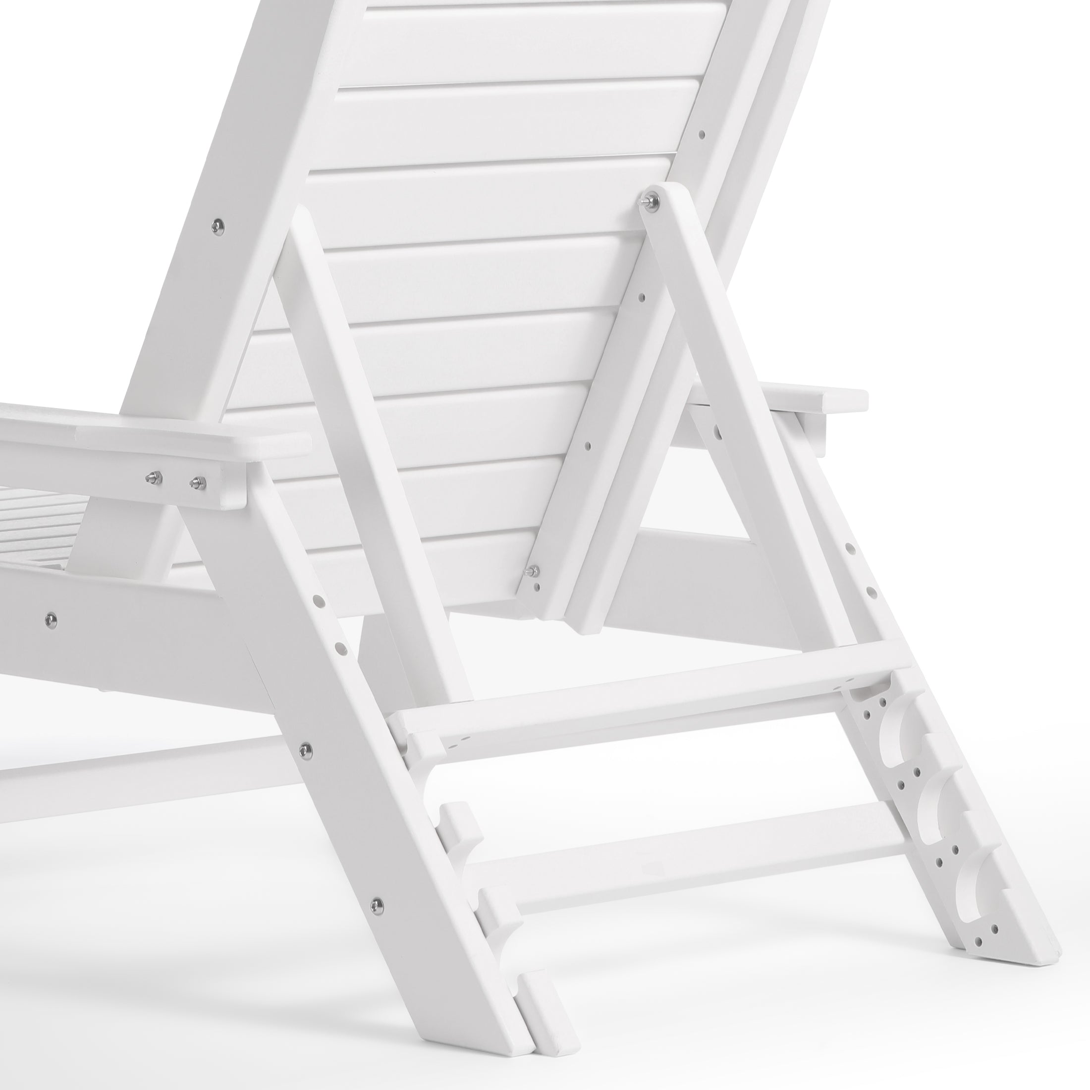 Santa Monica All-Weather Outdoor Reclining Sun Lounger with Arm Rests Seahawk Designs Patio Chaise Lounges