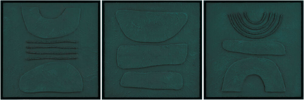 Exploration Framed Art — Brown/Green
