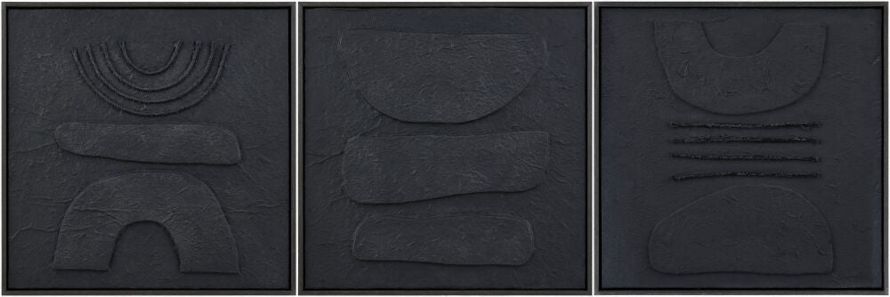 Exploration Framed Art — Black/Brown