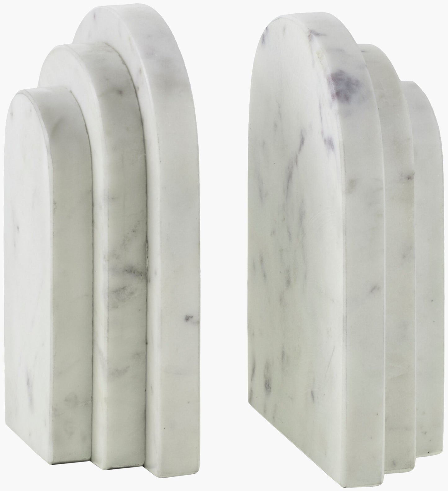 Aayena Bookend — White