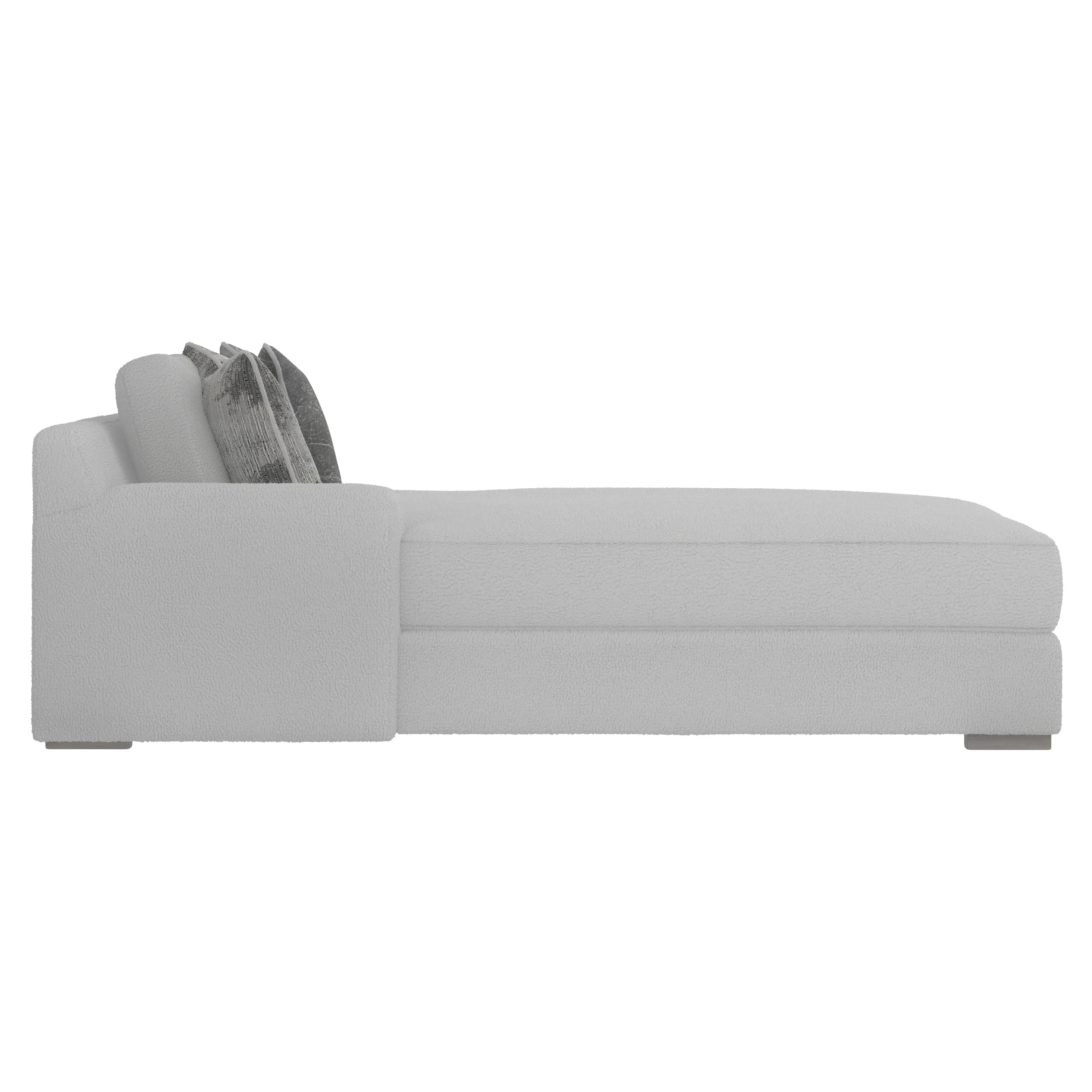 Andie Fabric Left Arm Chaise Bernhardt Interiors