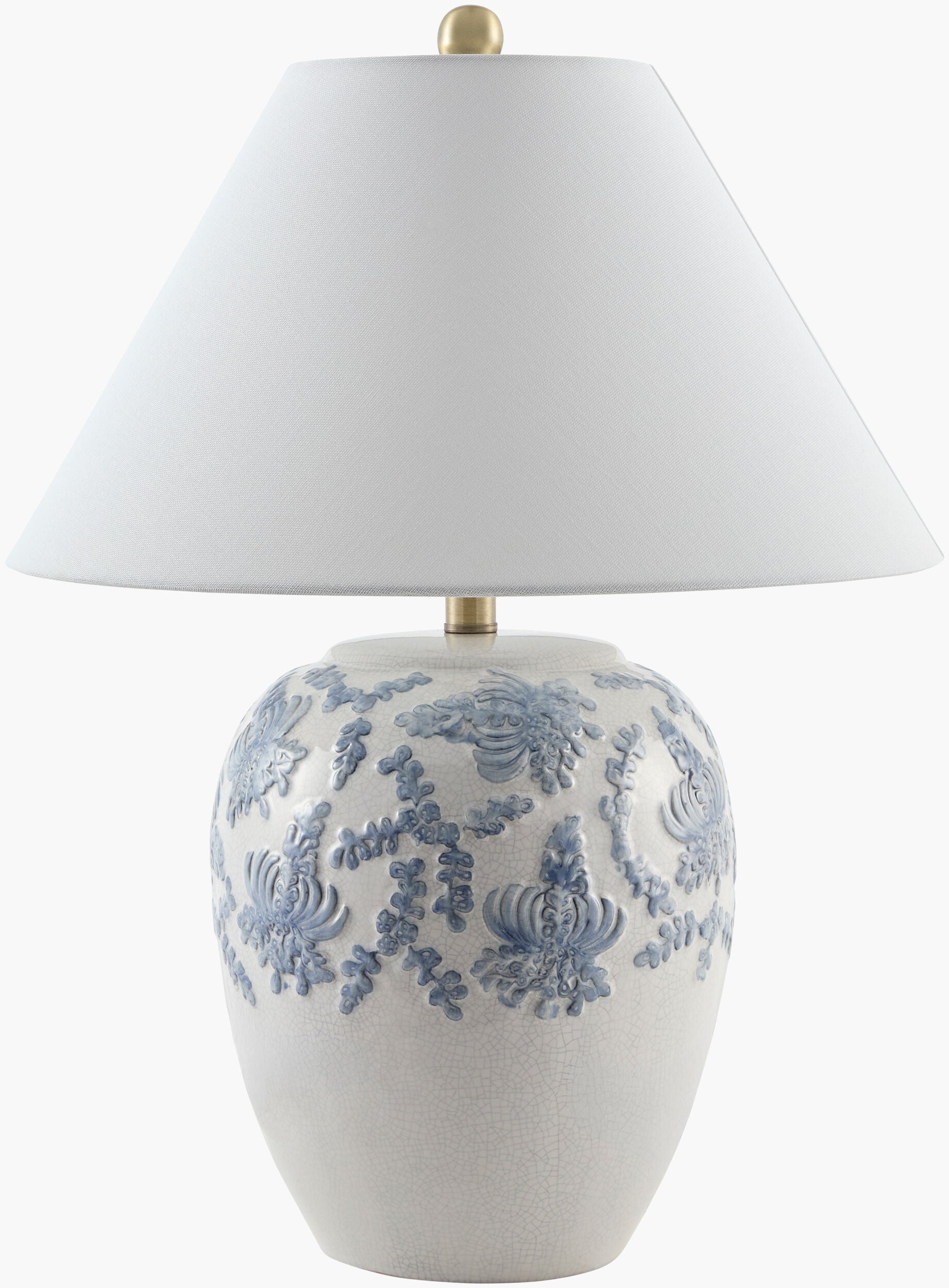 Elysora Accent Table Lamp — Blue