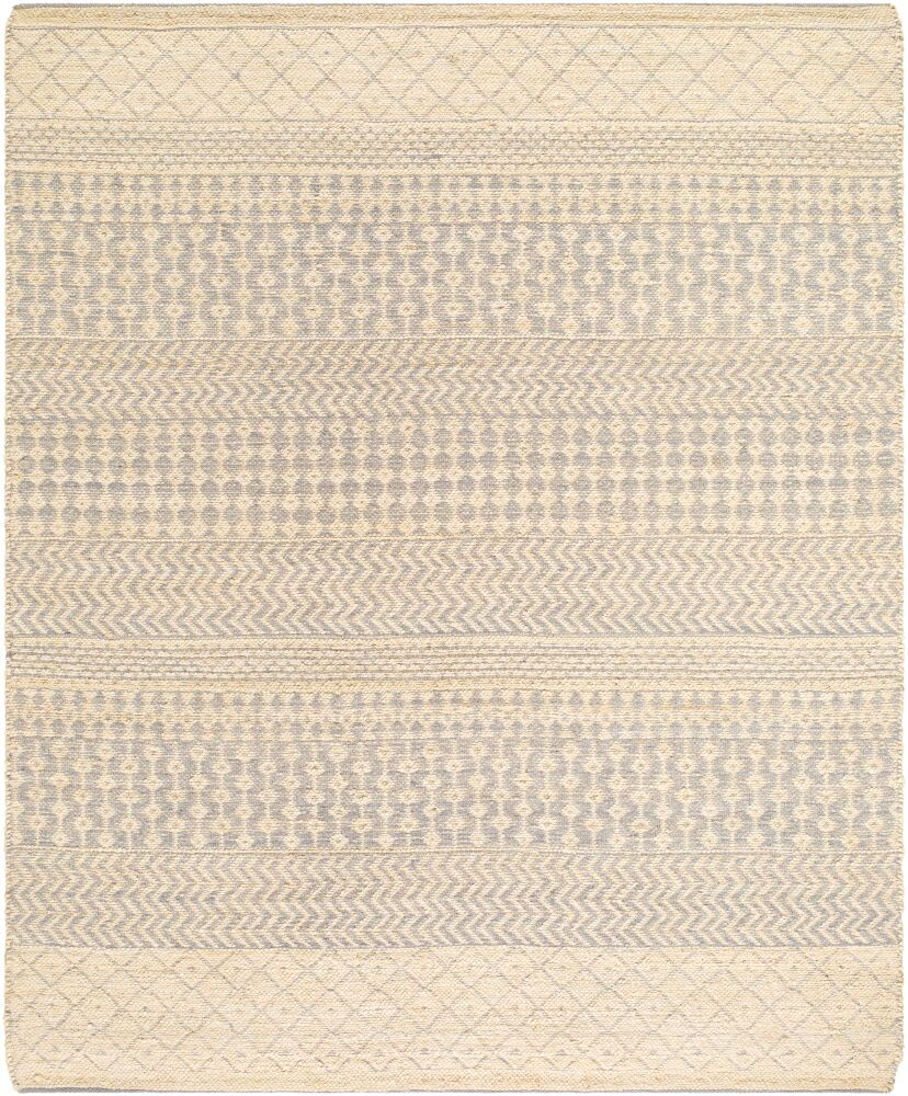 Ez Jute Machine Woven Rug — Beige/Black