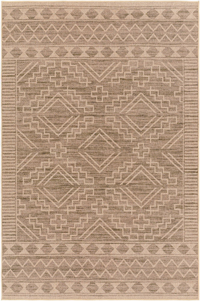 Ez Jute Machine Woven Rug — Beige/Black