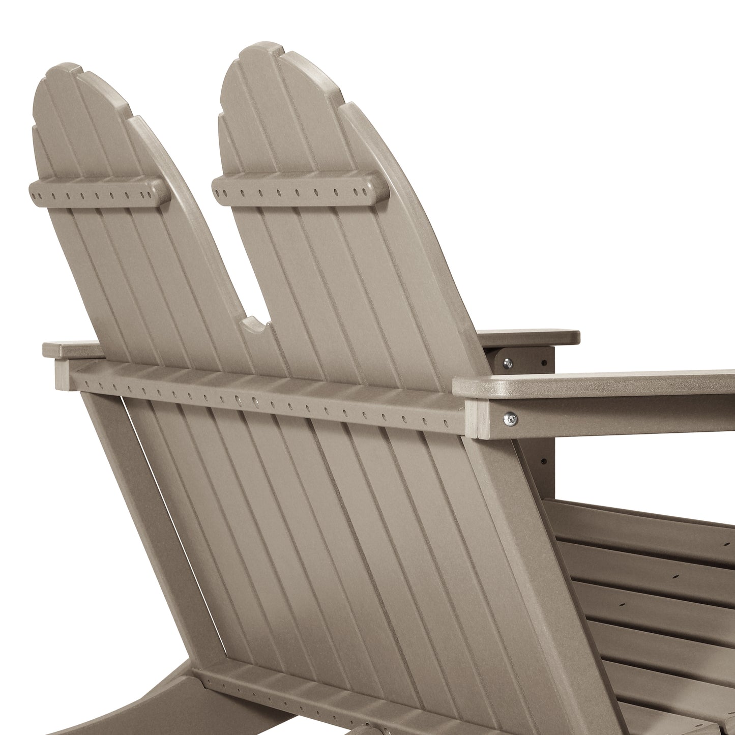 Magnolia Adirondack 49" Folding Bench Seahawk Designs Patio Benches