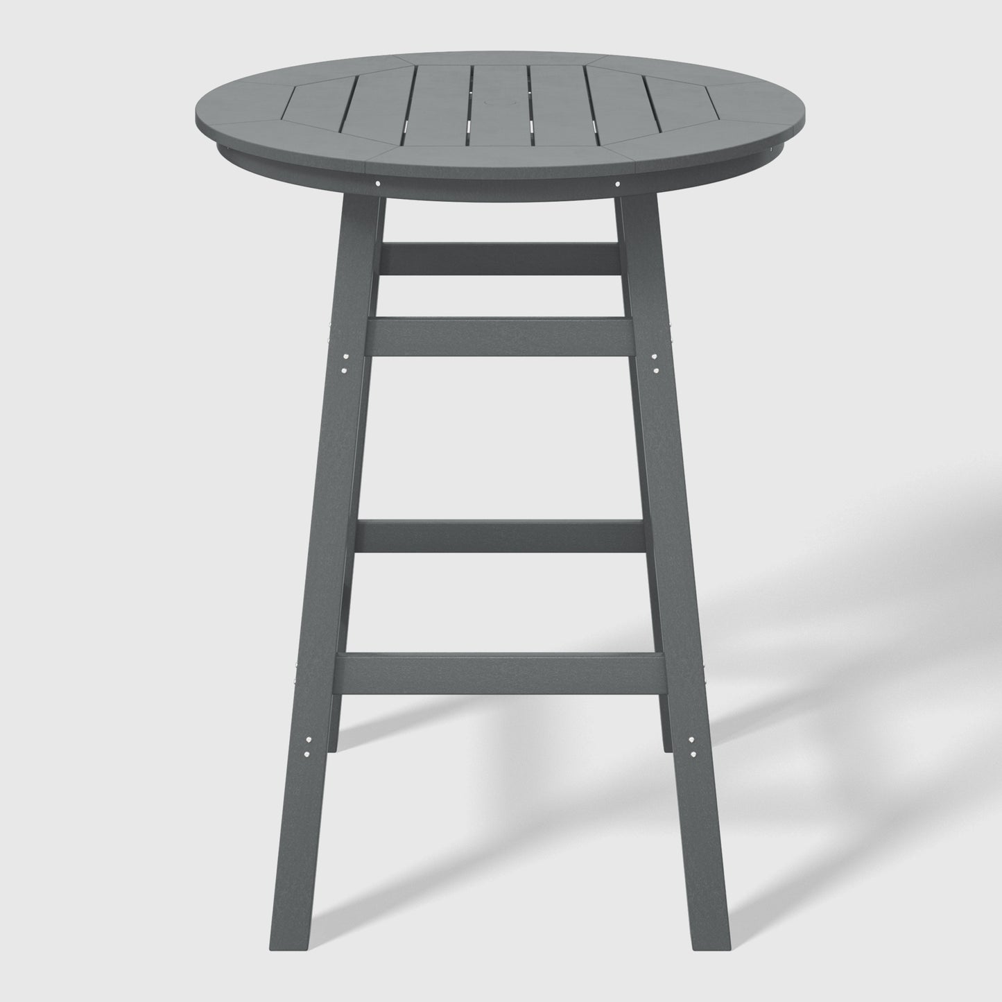 Stockholm All-Weather Outdoor 35" Round Bar Table (42" Height) Seahawk Designs Patio Bar Tables