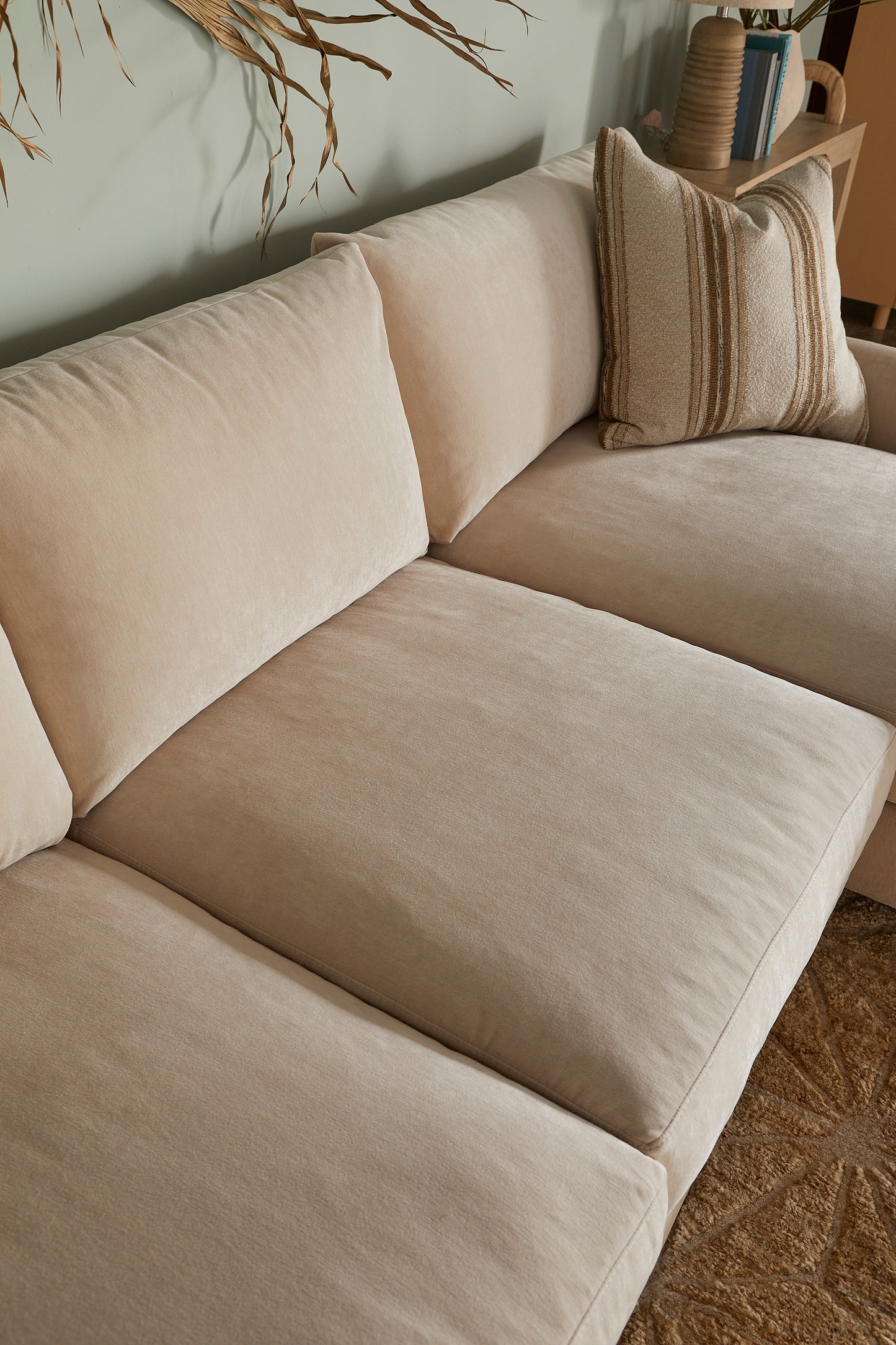Jonathan Louis Harris Cuddler Chaise — Oversized Lounging