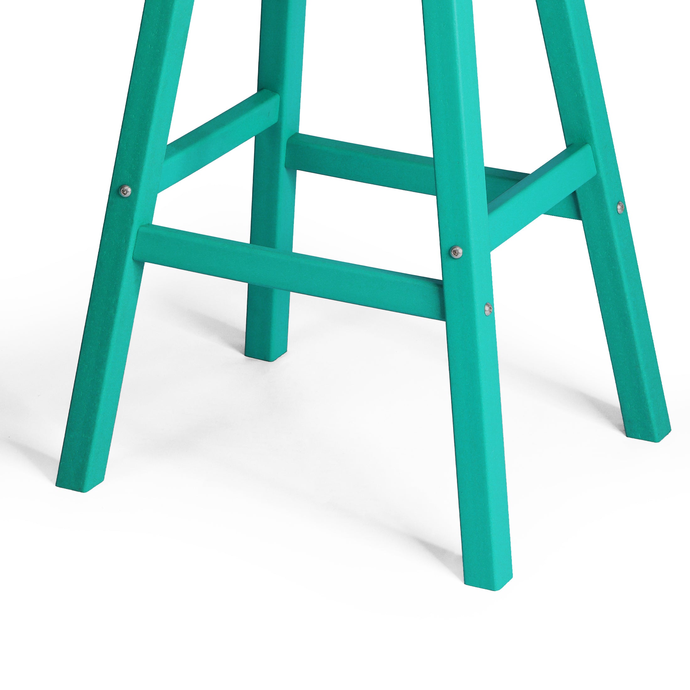 Stockholm All-Weather Outdoor Saddle Bar Stool (29" Height) Seahawk Designs Patio Bar & Counter Stools