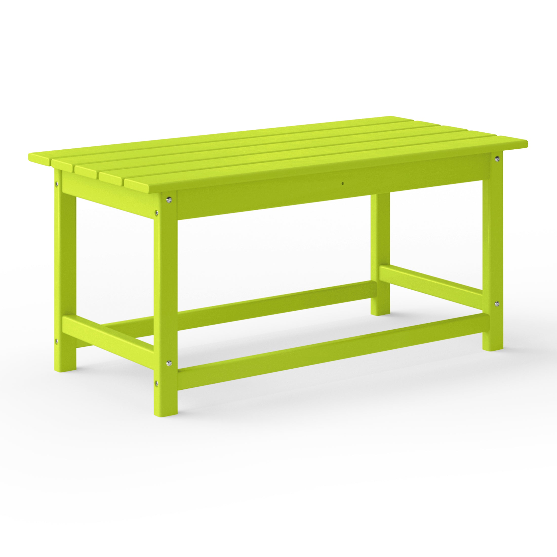 Tuscany All-Weather Outdoor Coffee Table (35" Top) Lime Seahawk Designs Patio Coffee Tables