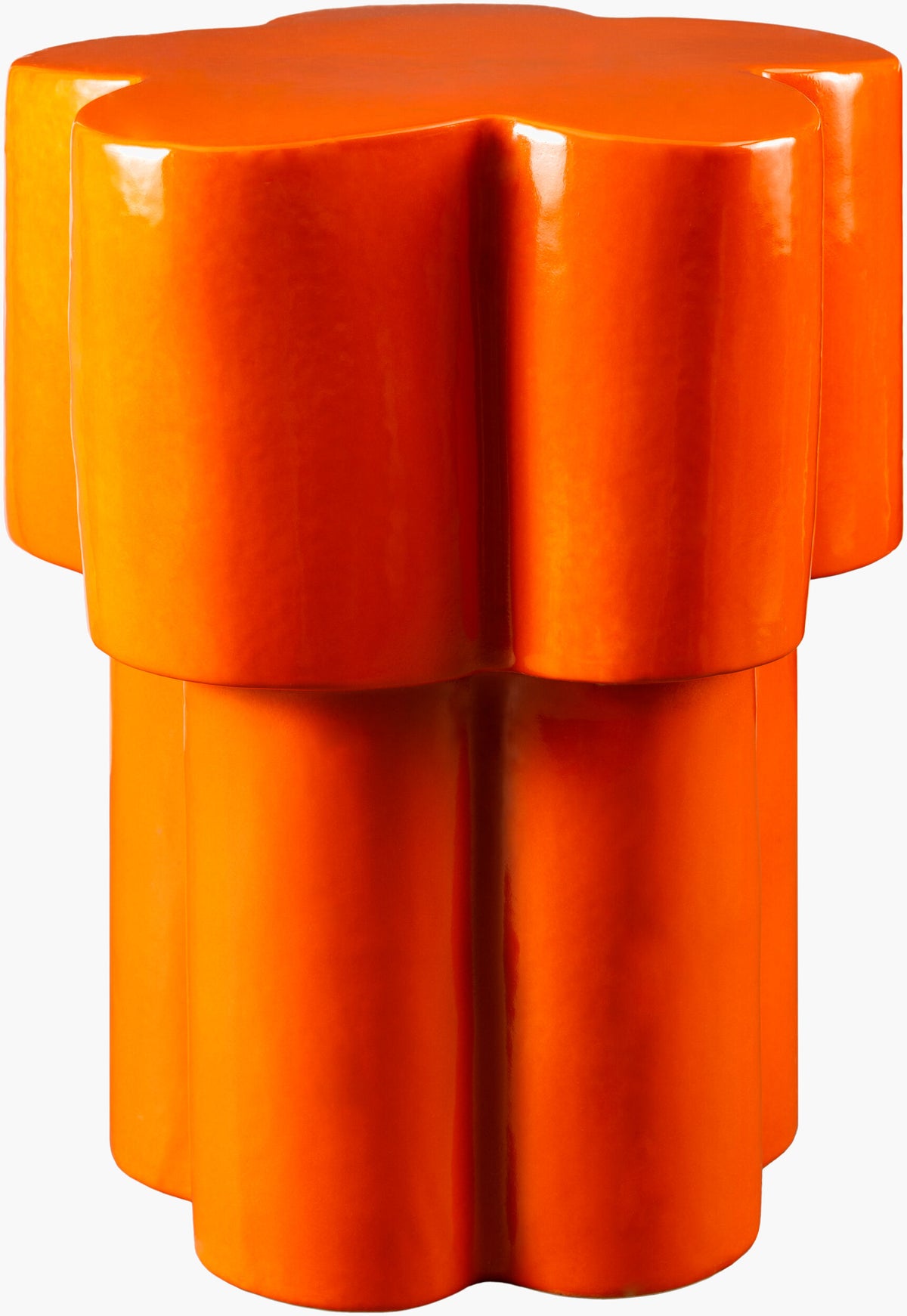 Falkland Road Garden Stool — Burnt Orange