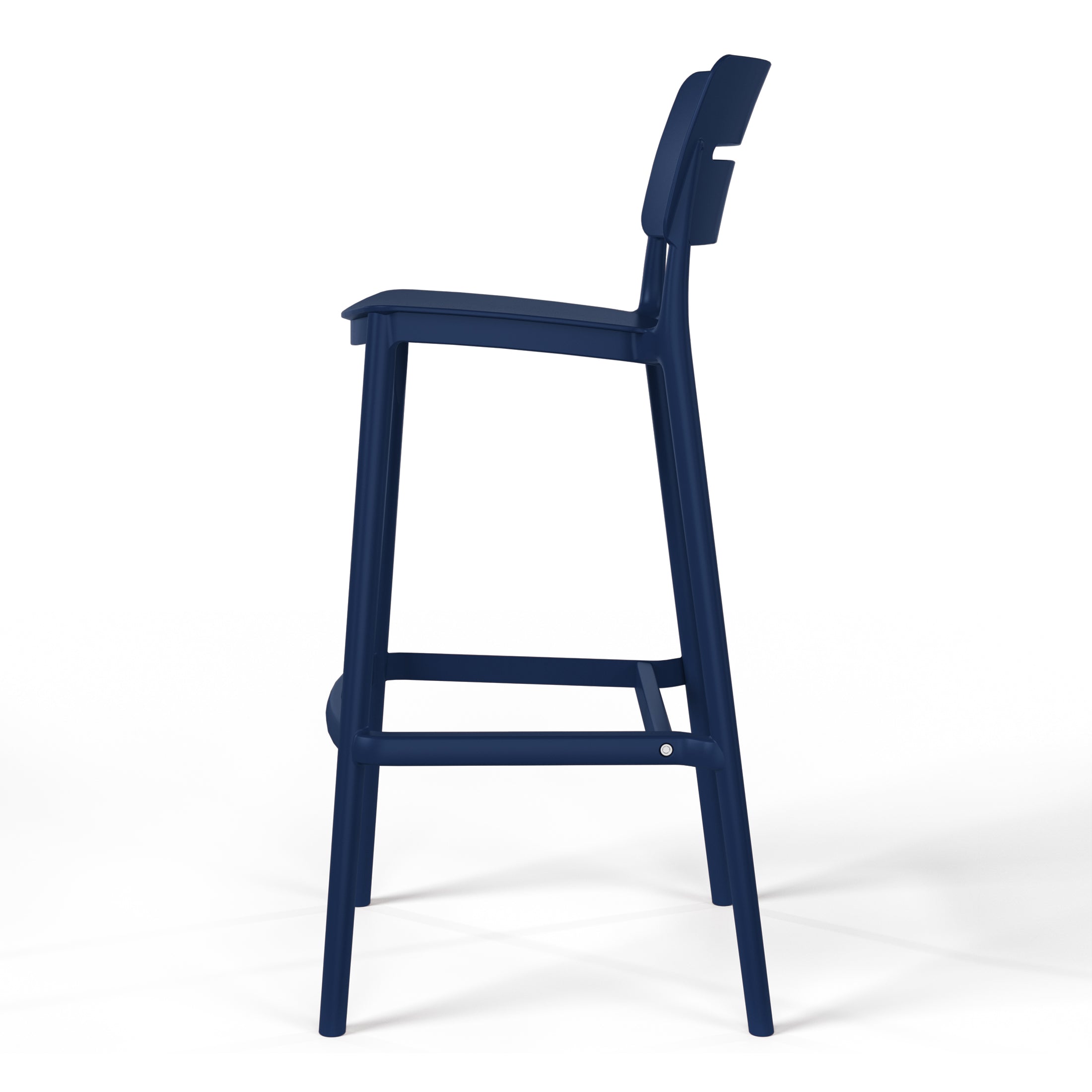 Polyform 29.5" Bar Stool (Set of 2) Seahawk Designs Patio Bar & Counter Stools