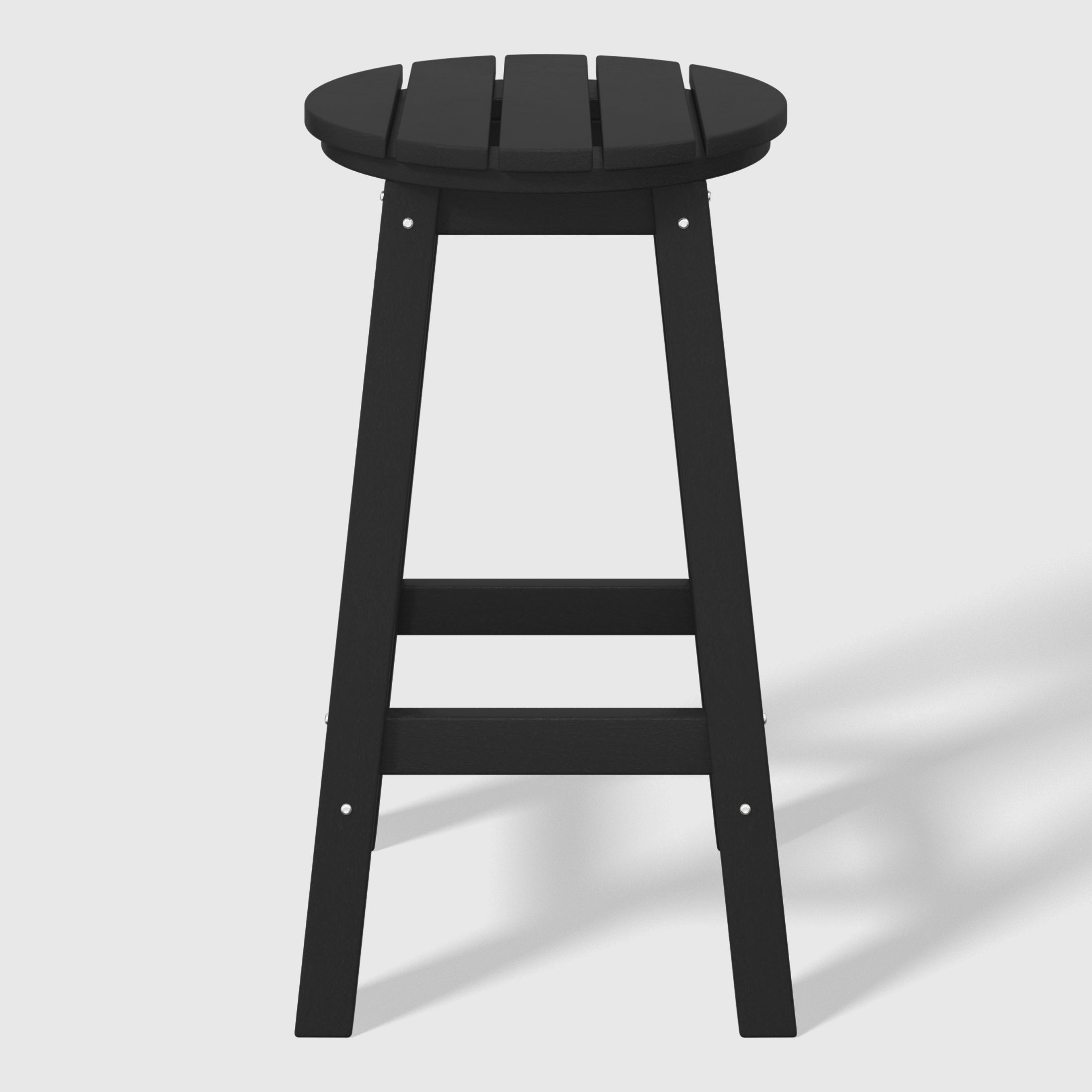 Stockholm All-Weather Outdoor Round Counter Stool (24" Height) Seahawk Designs Patio Bar & Counter Stools