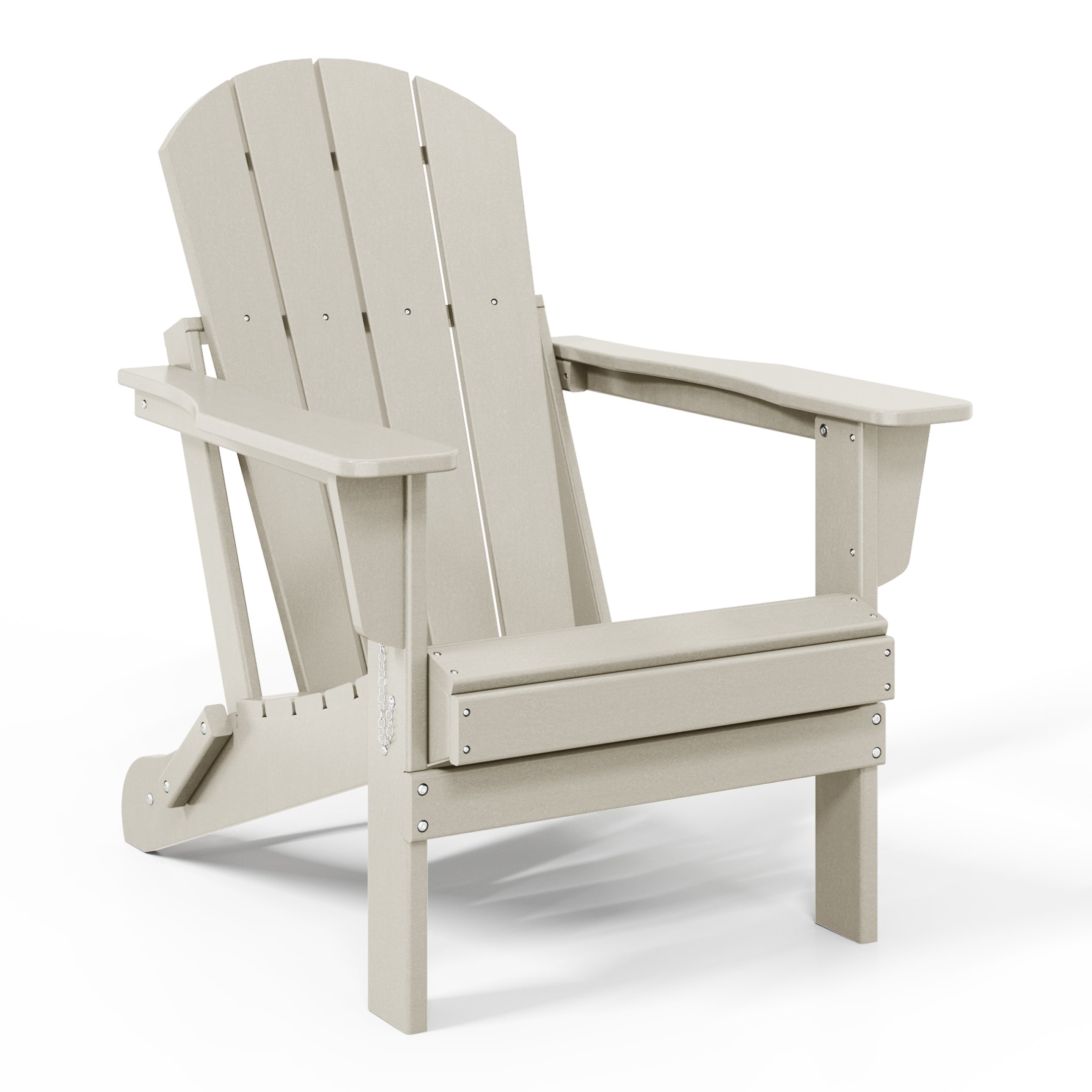 Chatham All-Weather Outdoor Folding Adirondack Chair Sand Seahawk Designs Adirondack Chairs