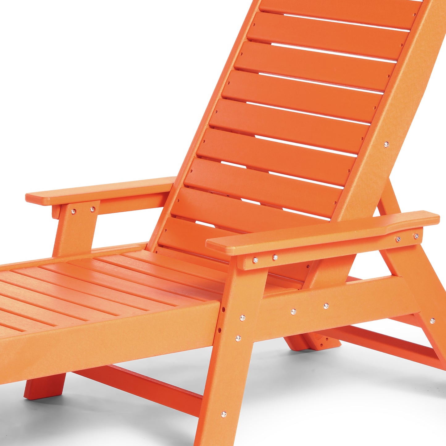Santa Monica All-Weather Outdoor Reclining Sun Lounger with Arm Rests Seahawk Designs Patio Chaise Lounges