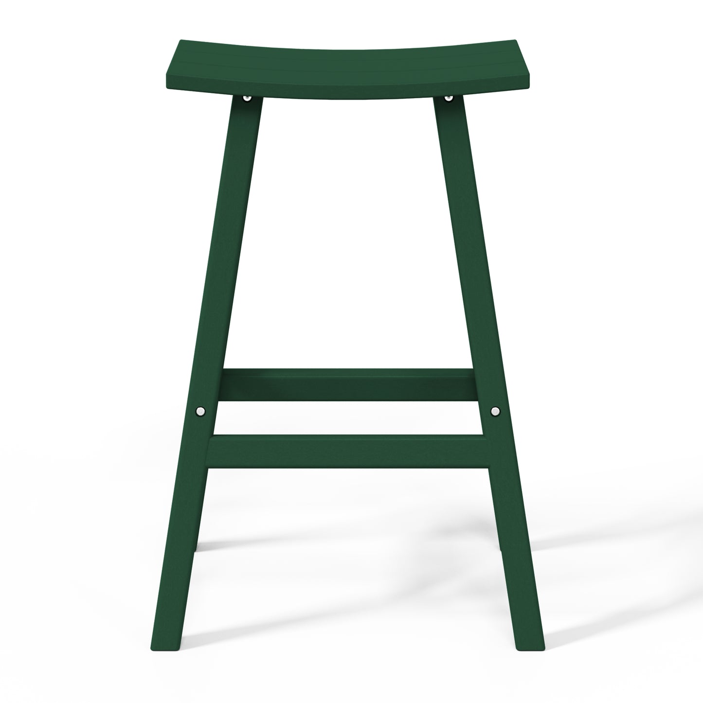 Stockholm All-Weather Outdoor Saddle Bar Stool (29" Height) Seahawk Designs Patio Bar & Counter Stools