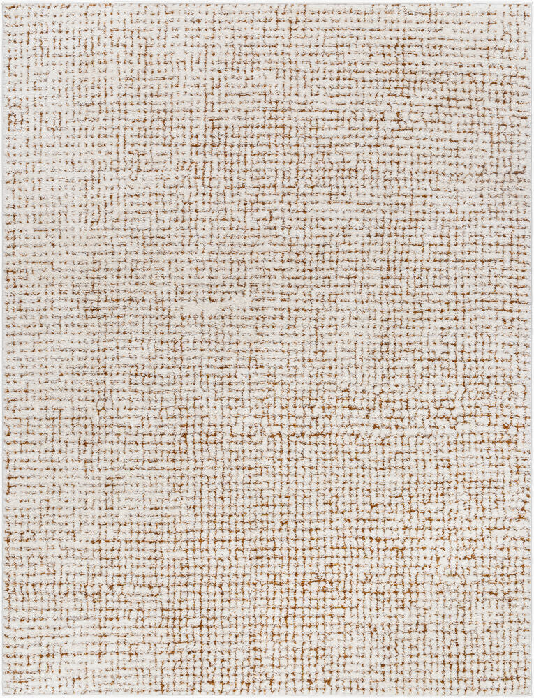 Freud Machine Woven Rug — Brown/Ivory