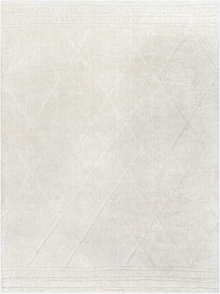 Freud Machine Woven Rug — Ivory/Off-White