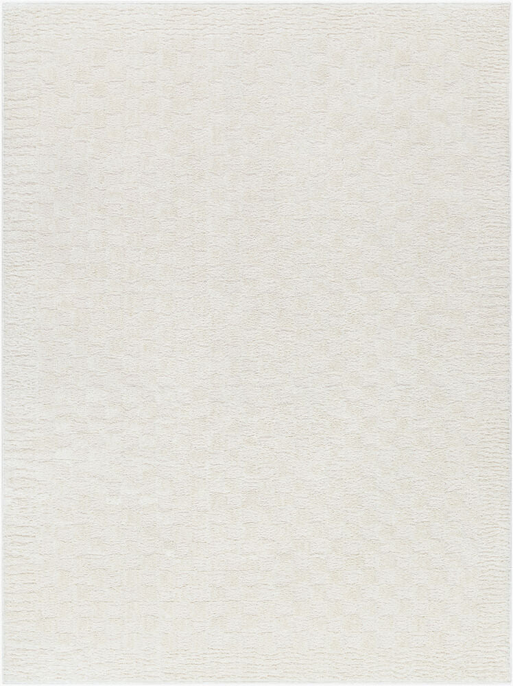 Freud Machine Woven Rug — Ivory/Off-White