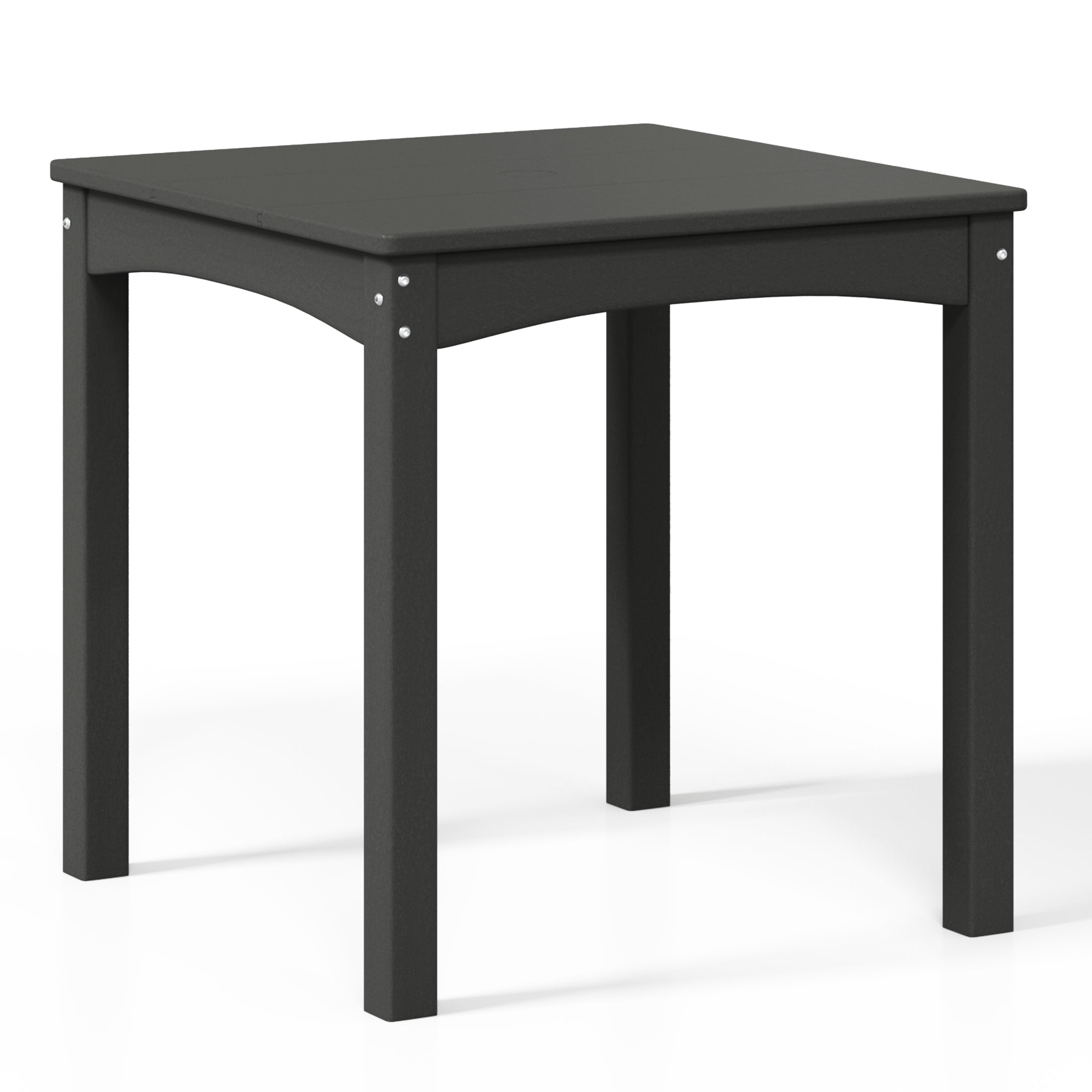 Tiny Terraces Kids' All-Weather Outdoor Dining Table (24" Top) Gray Seahawk Designs Kids Patio Dining Tables