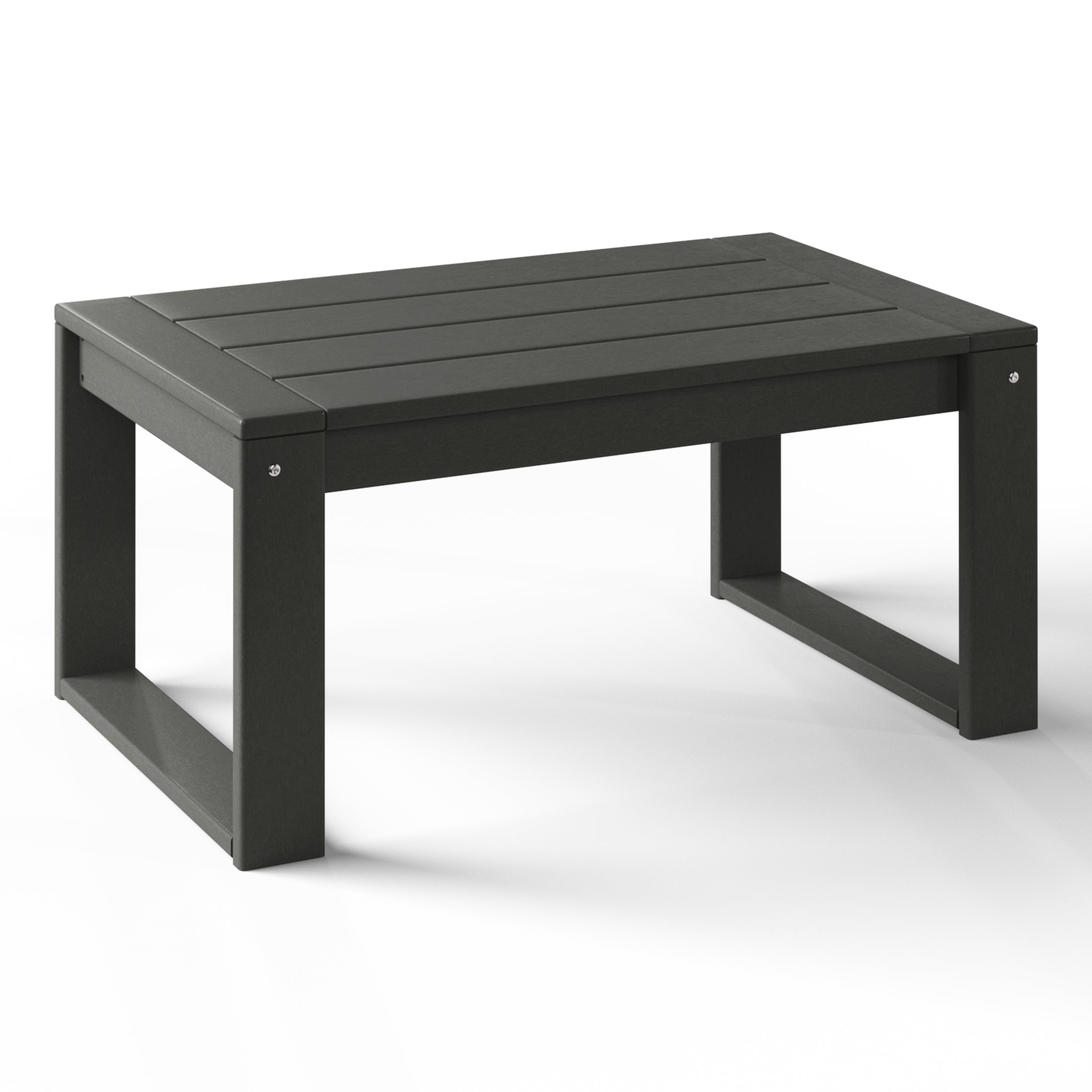 Signature All-Weather Outdoor Patio Coffee Table (35" Wide) Gray Seahawk Designs Patio Coffee Tables